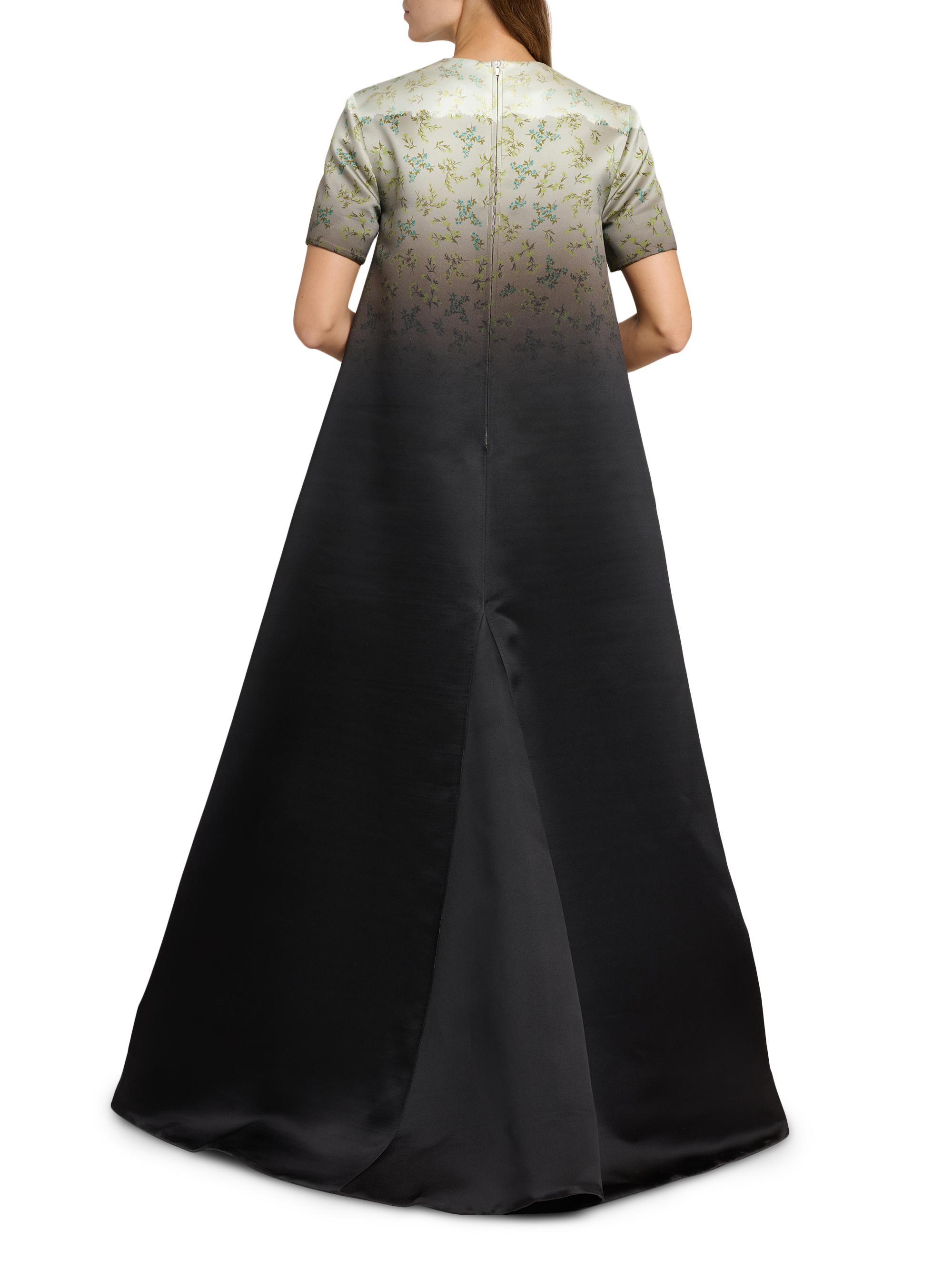 Jil Sander Floral Ombré Silk Gown | Saks Fifth Avenue