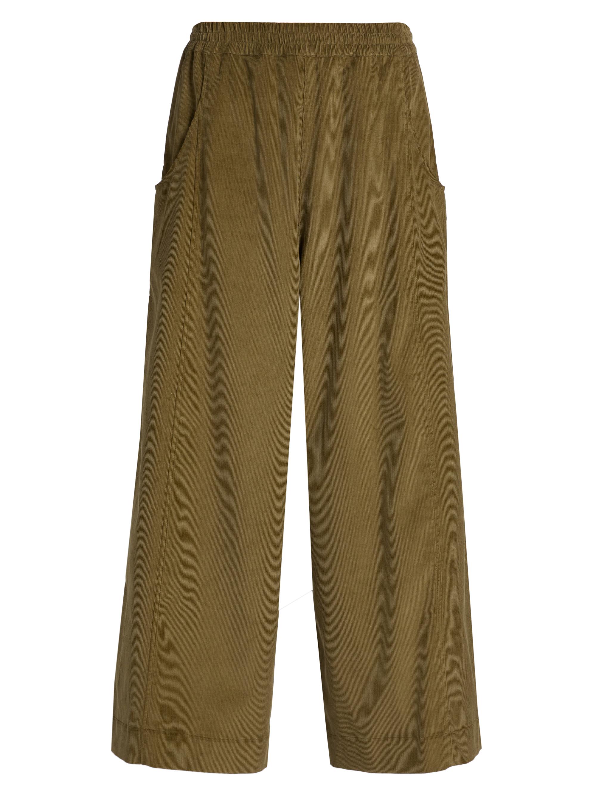 Nicholas Daley Men's Corduroy Wide-Leg Pants - Olive