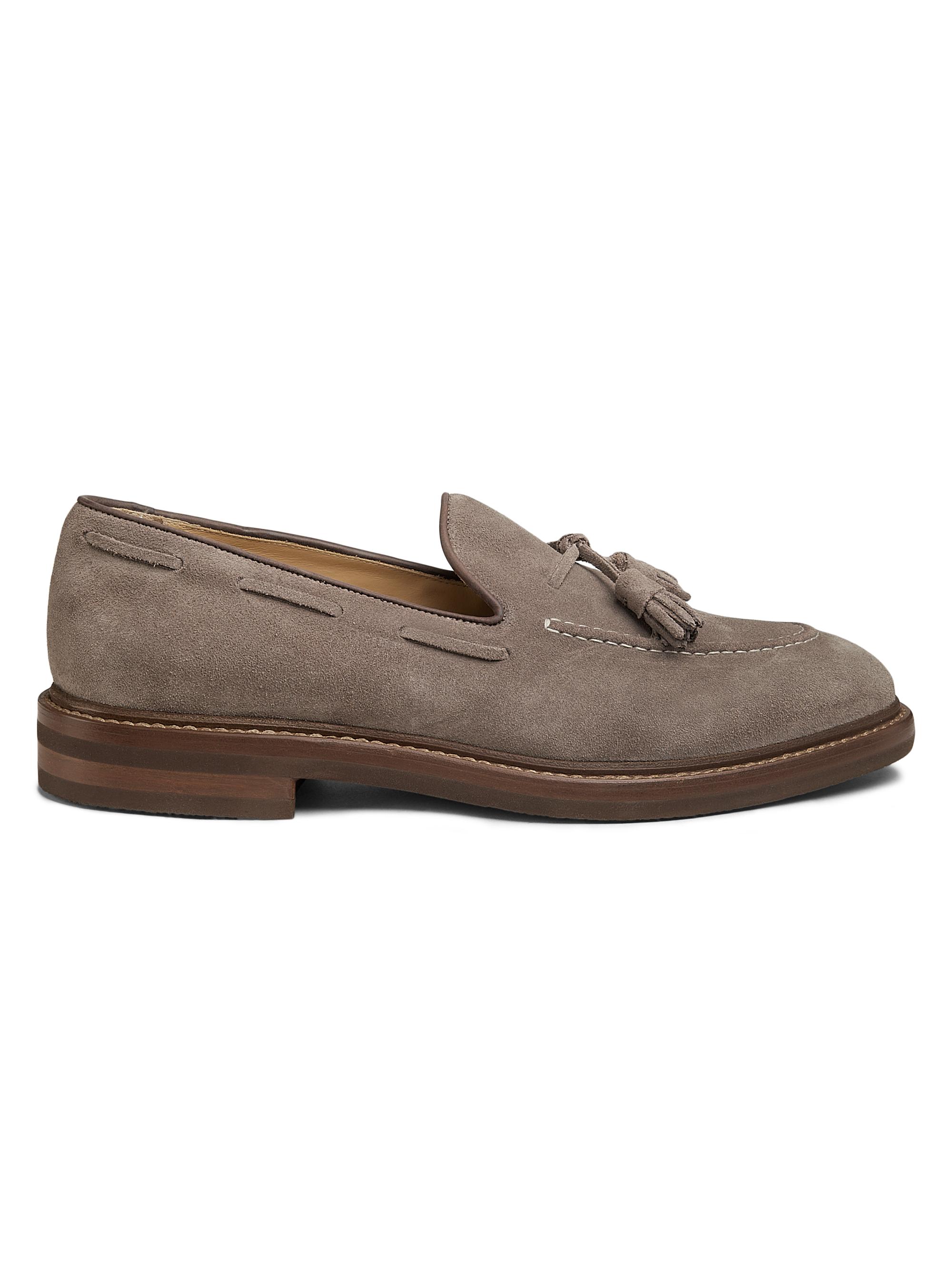 Brunello Cucinelli Suede Loafers | Saks Fifth Avenue