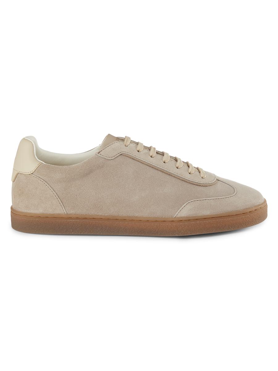 Brunello Cucinelli Suede Low-Top Sneakers | Saks Fifth Avenue