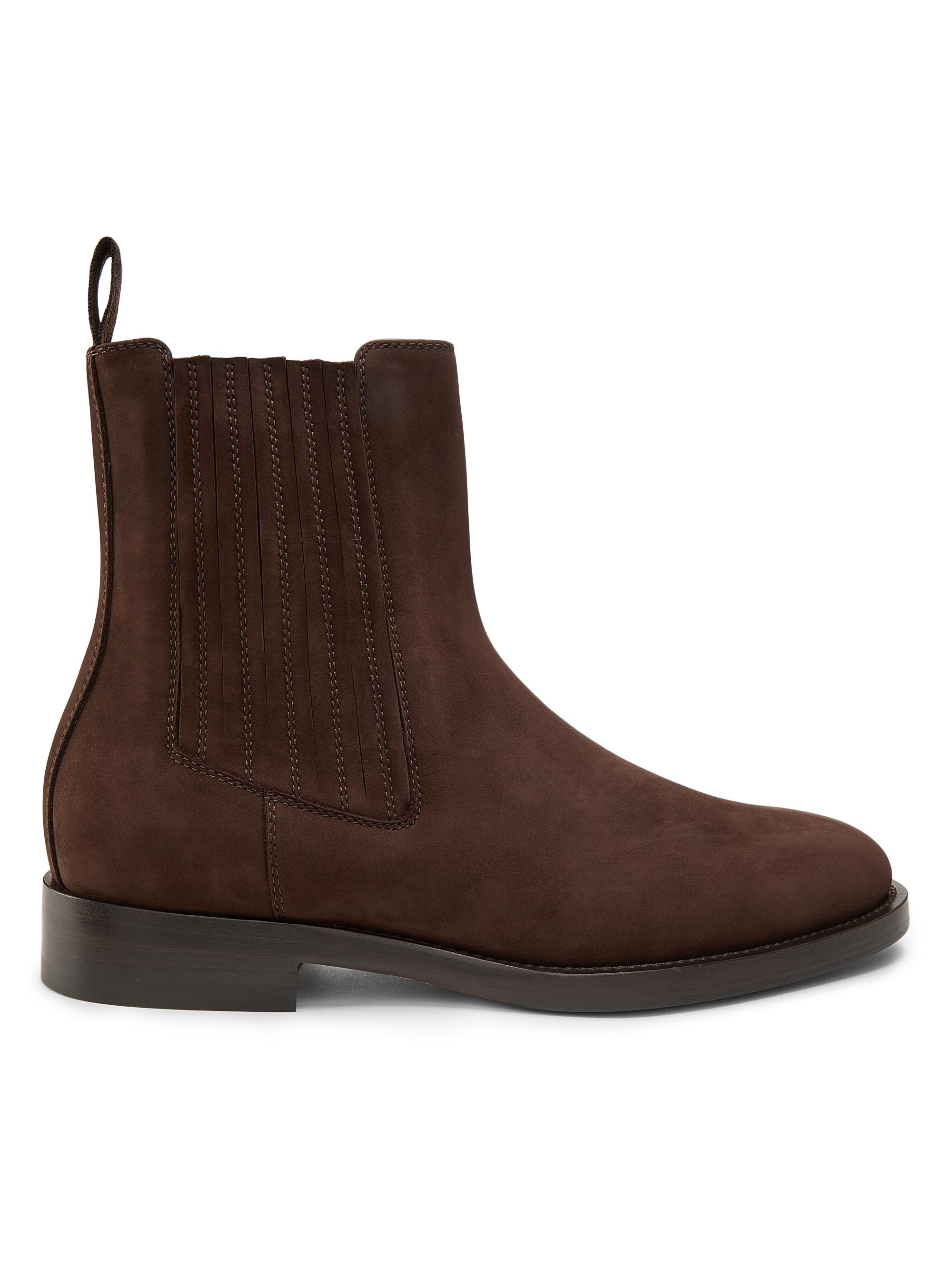 Brunello Cucinelli Men's Suede Chelsea Boots - Brown
