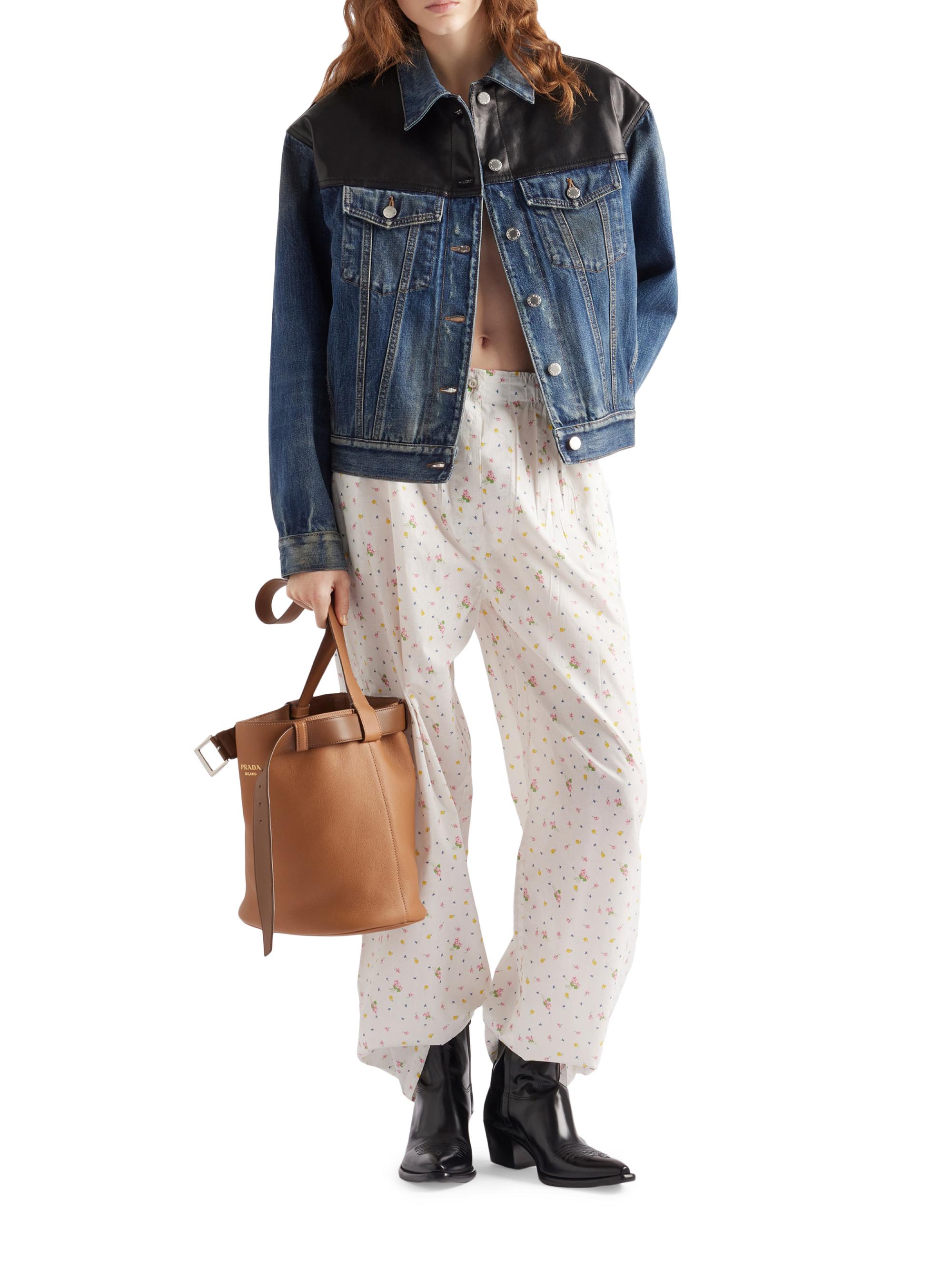 Prada Denim Jacket | Saks Fifth Avenue