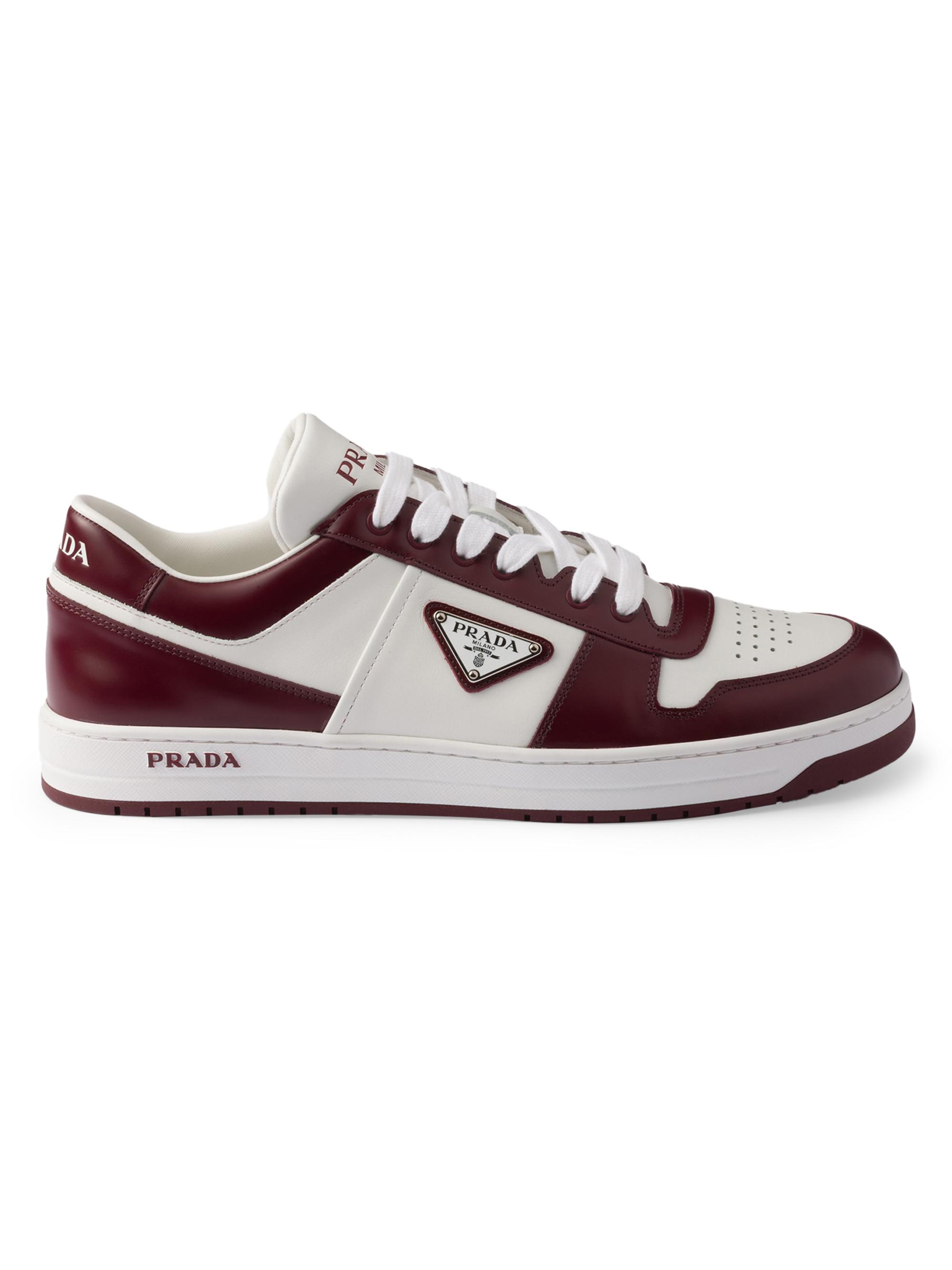 Prada Men's Downtown Leather Sneakers | Saks Fifth Avenue