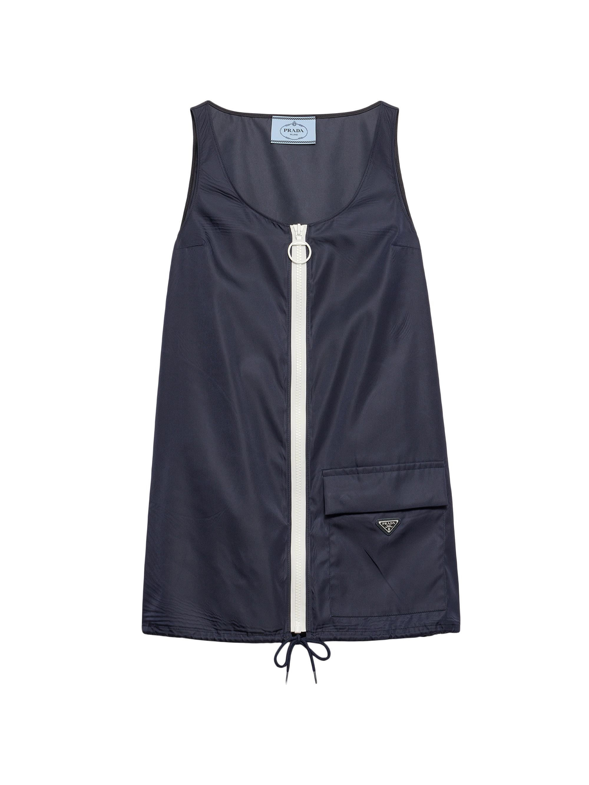 Prada Women's Re-Nylon Mini-Dress - Blue