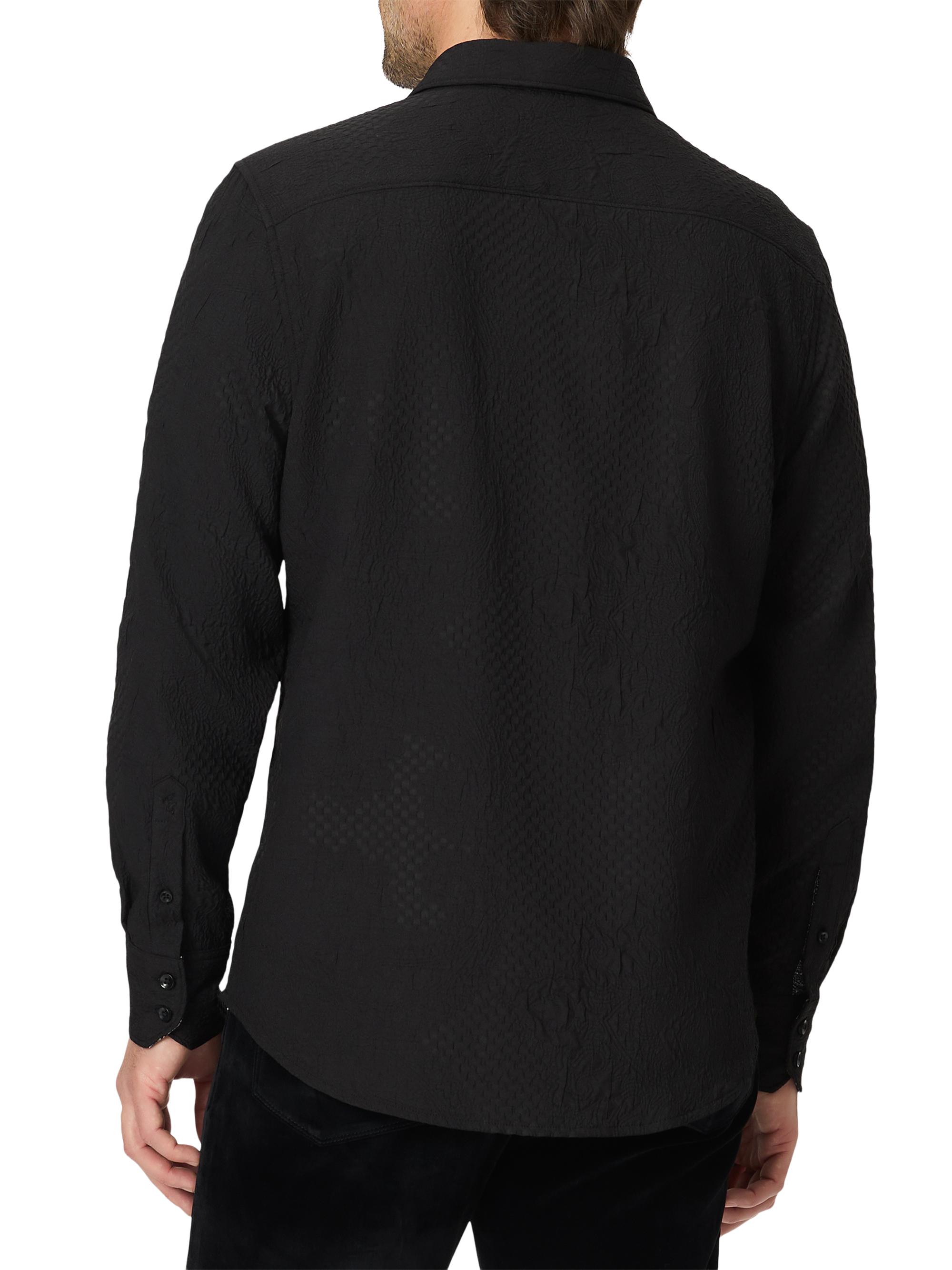 Robert Graham Men's Devonshire Button-Front Shirt - Black | Thumbnail 3