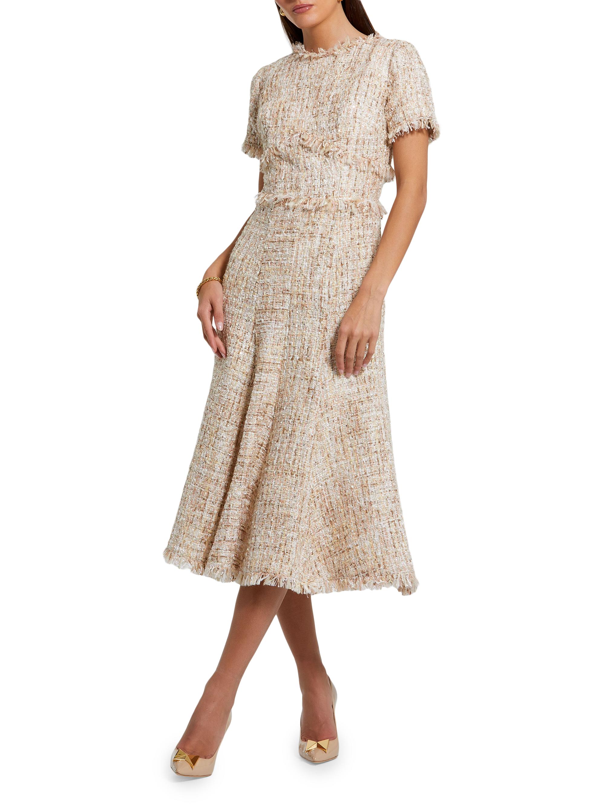 Women's Tweed Designer Midi Dresses | Saks Fifth Avenue