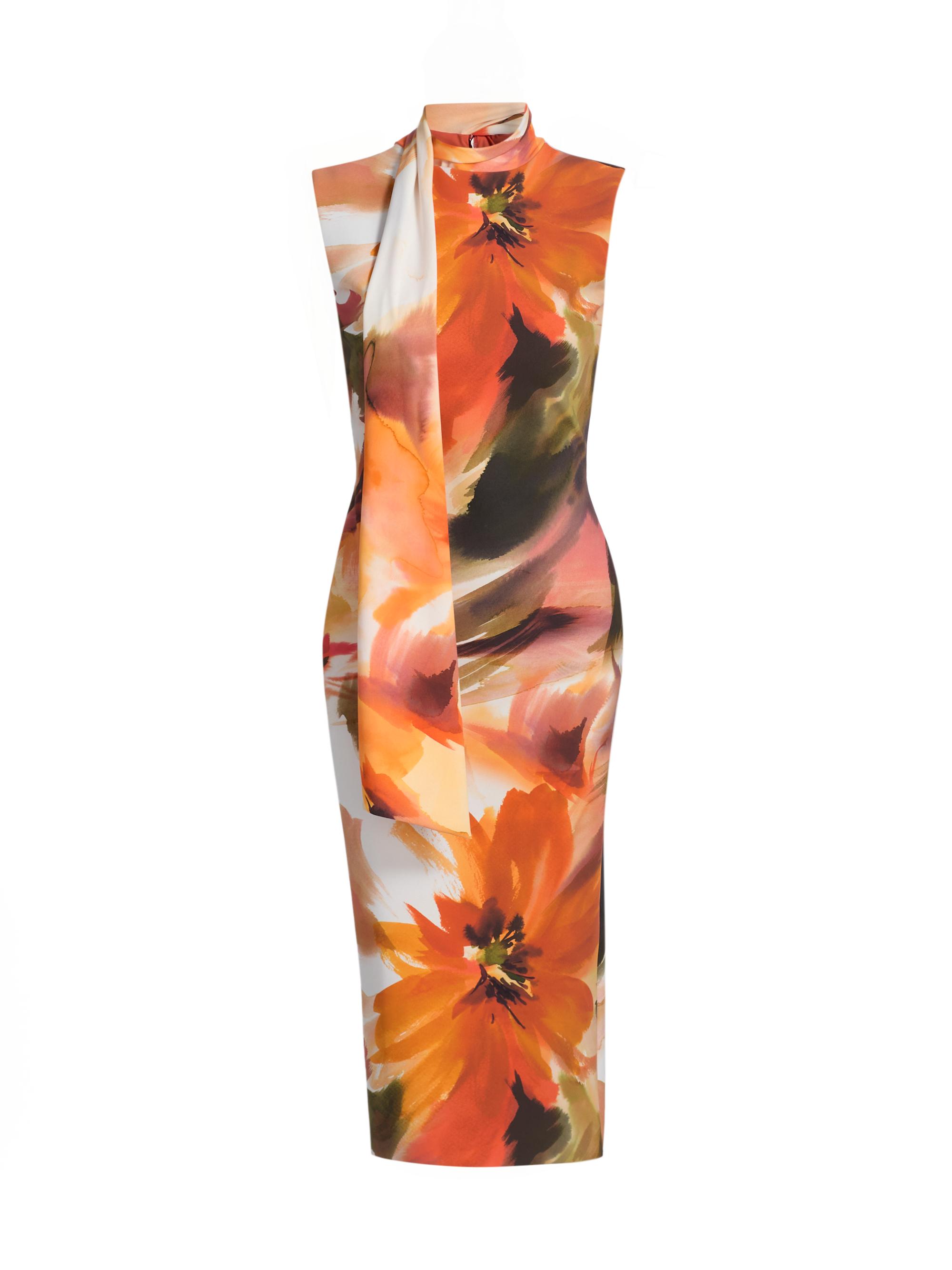 Chiara Boni La Petite Robe Women's Kayat Print Cocktail Dress - Linda Amber Print