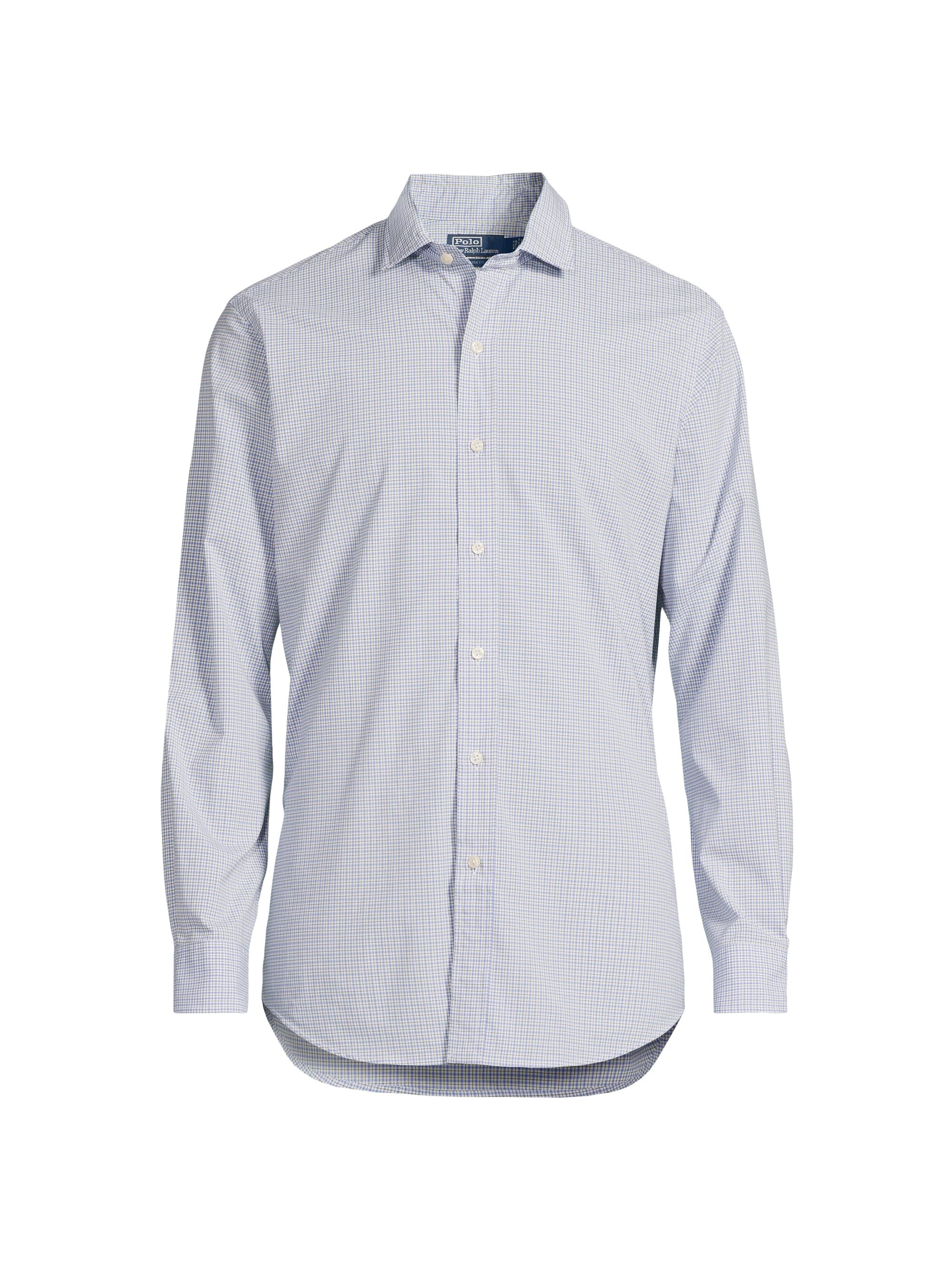 Polo Ralph Lauren Men's Classic-Fit Glen Plaid Poplin Shirt - Blue Multi