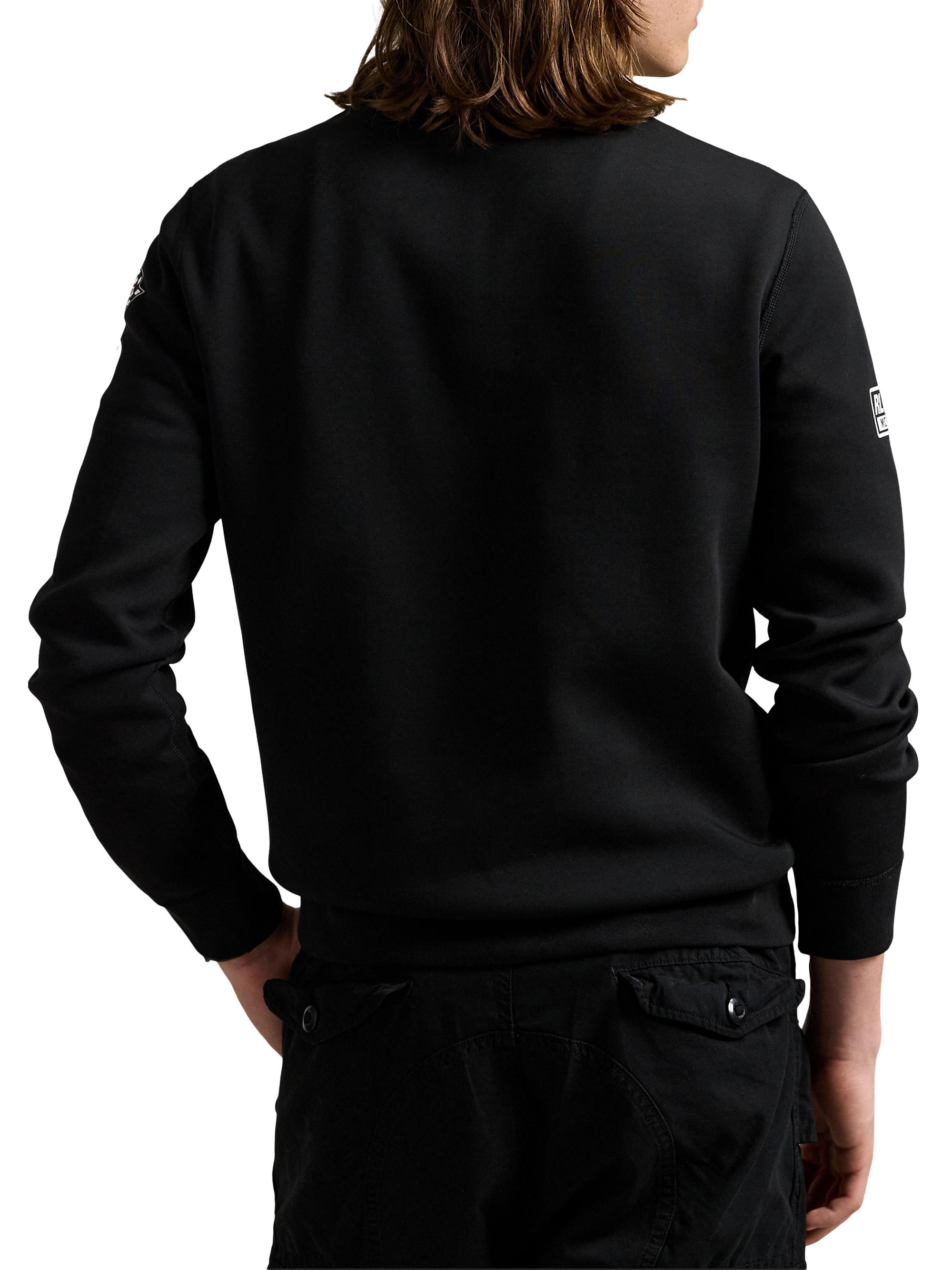Polo Ralph Lauren Logo Graphic Double-Knit Sweatshirt | Saks Fifth