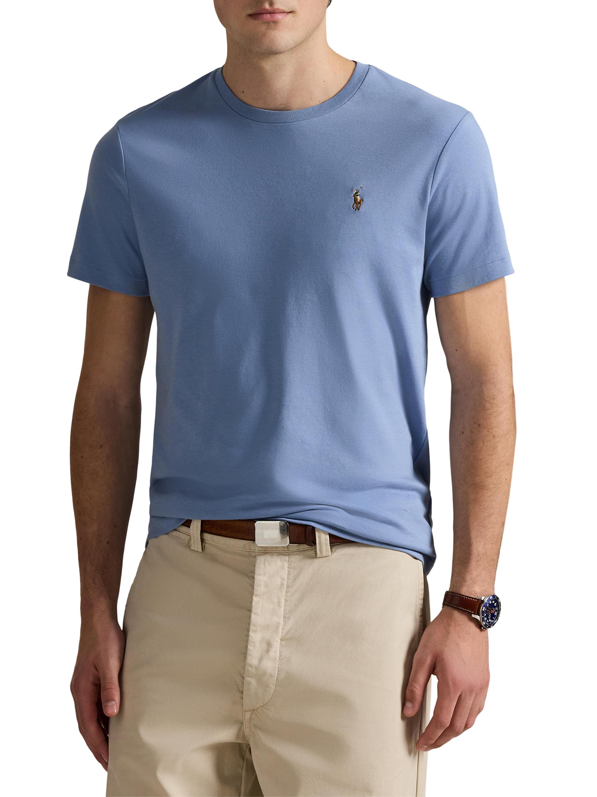 Polo Ralph Lauren Custom-Slim-Fit Soft Cotton T-Shirt | Saks Fifth