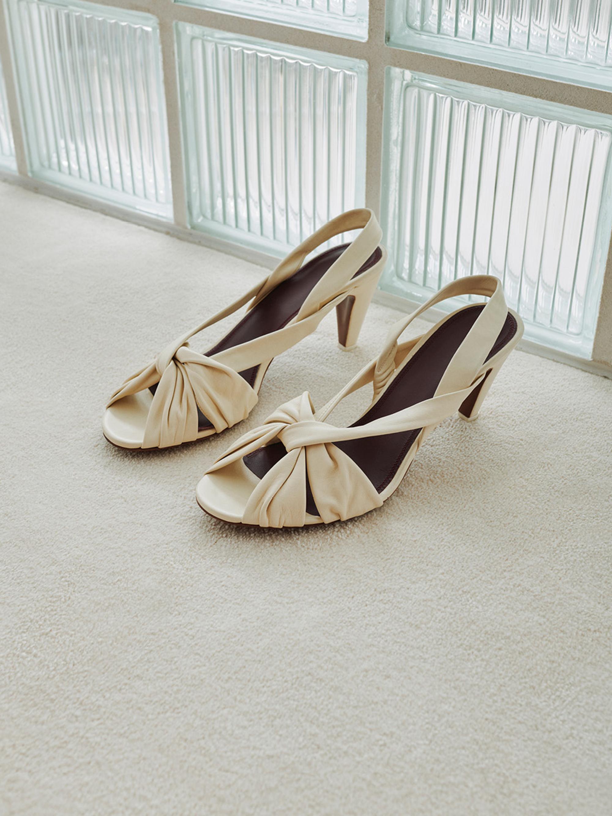 Neous Naos 65MM Leather Slingback Sandals | Saks Fifth Avenue