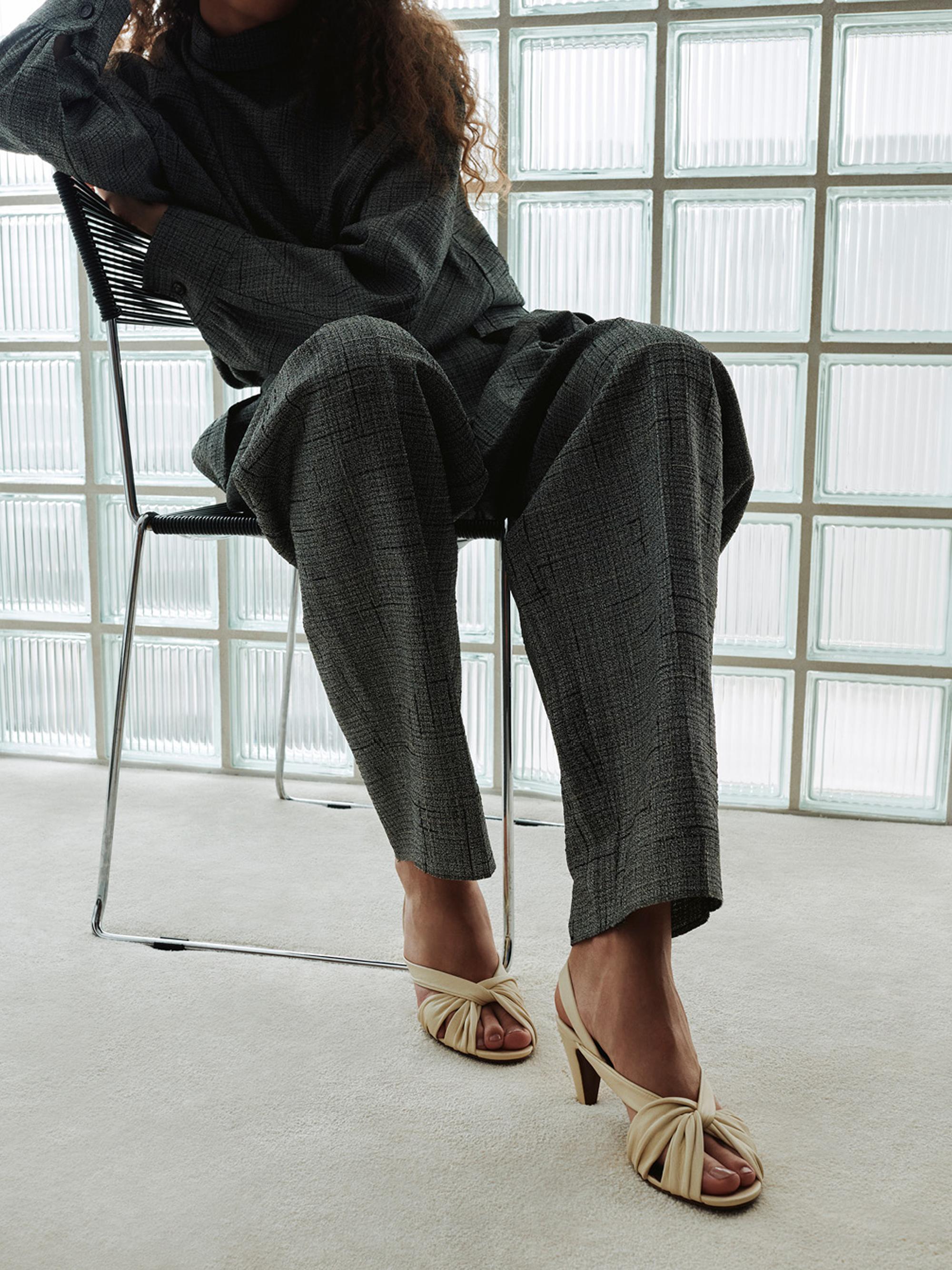Neous Naos 65MM Leather Slingback Sandals | Saks Fifth Avenue