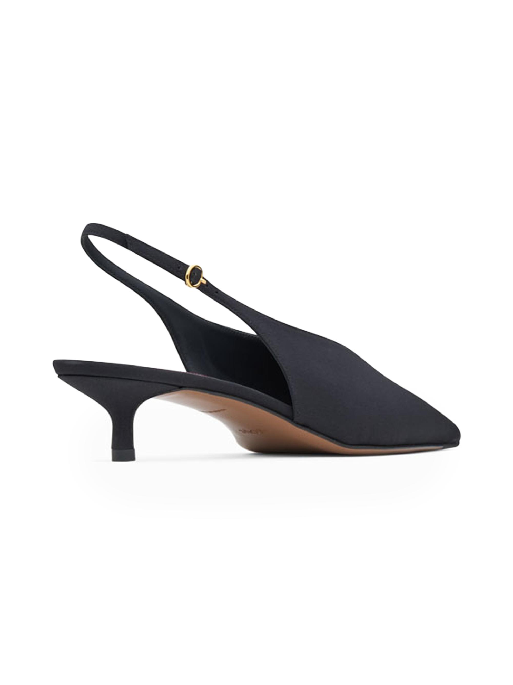 Neous Diske 40MM Crêpe de Chine Point-Toe Slingback Pumps | Saks