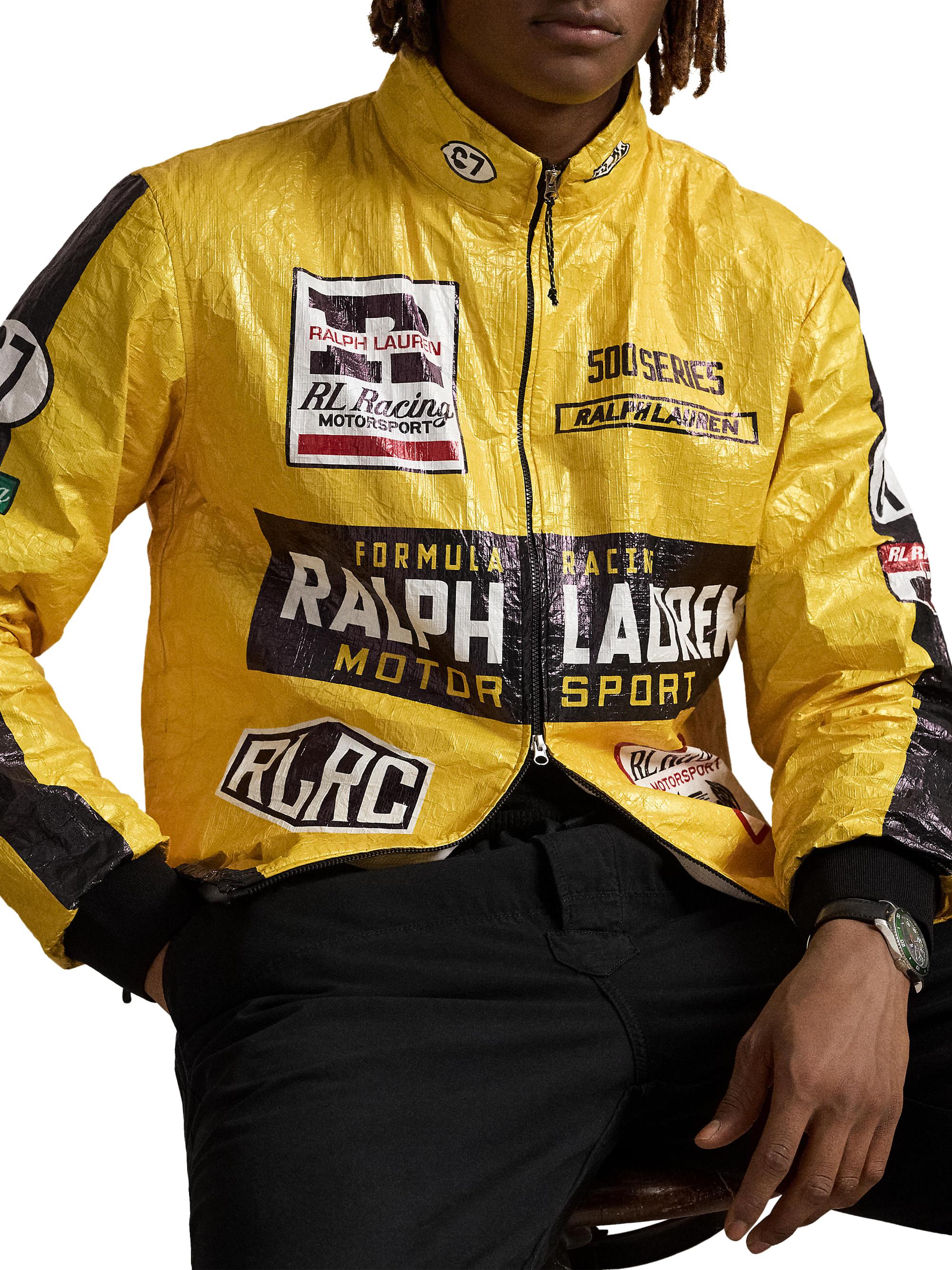 Polo Ralph Lauren Crinkle Racing Jacket | Saks Fifth Avenue