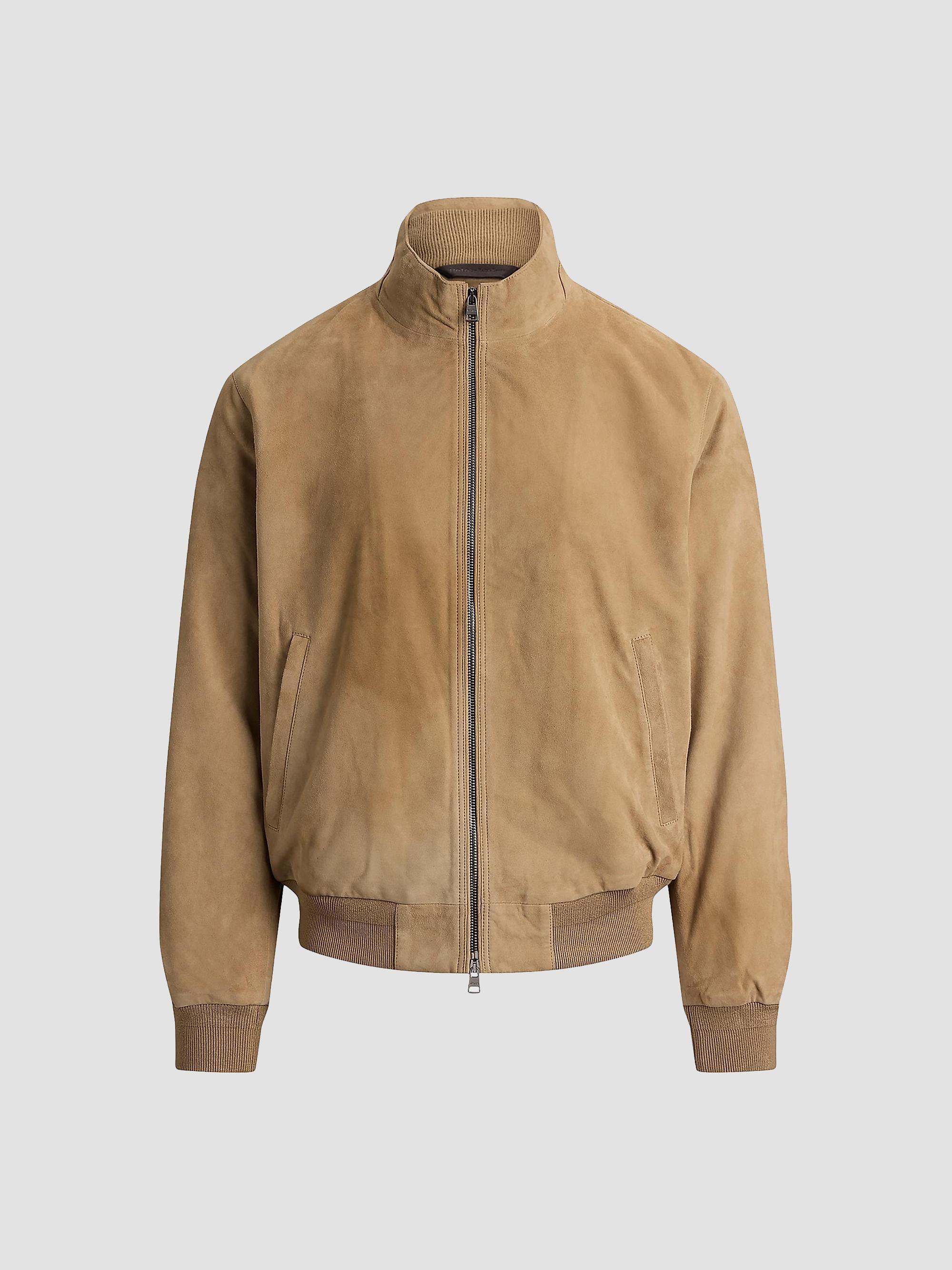 Polo Ralph Lauren Classic Suede Jacket | Saks Fifth Avenue