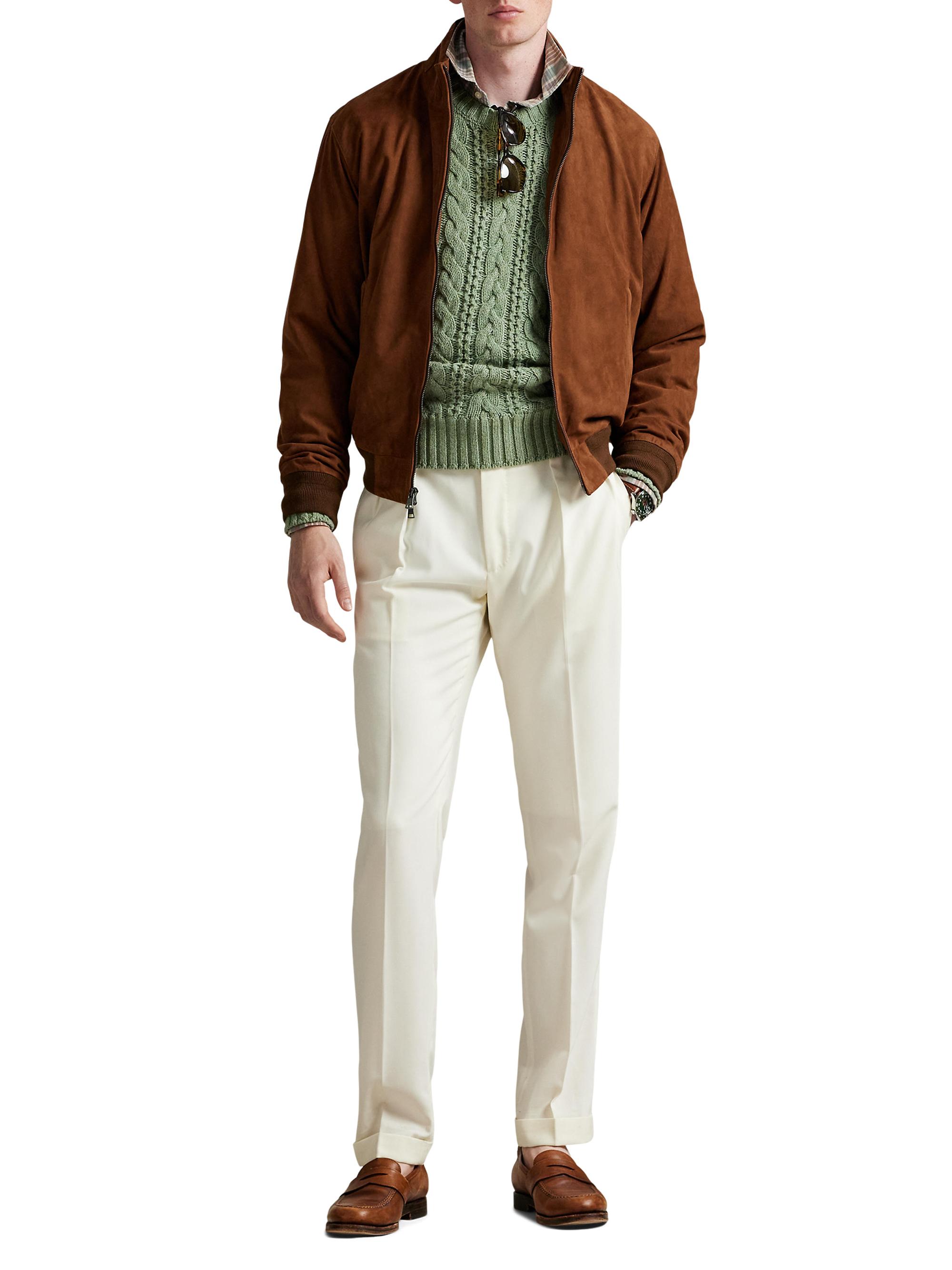 Polo Ralph Lauren Classic Suede Jacket | Saks Fifth Avenue