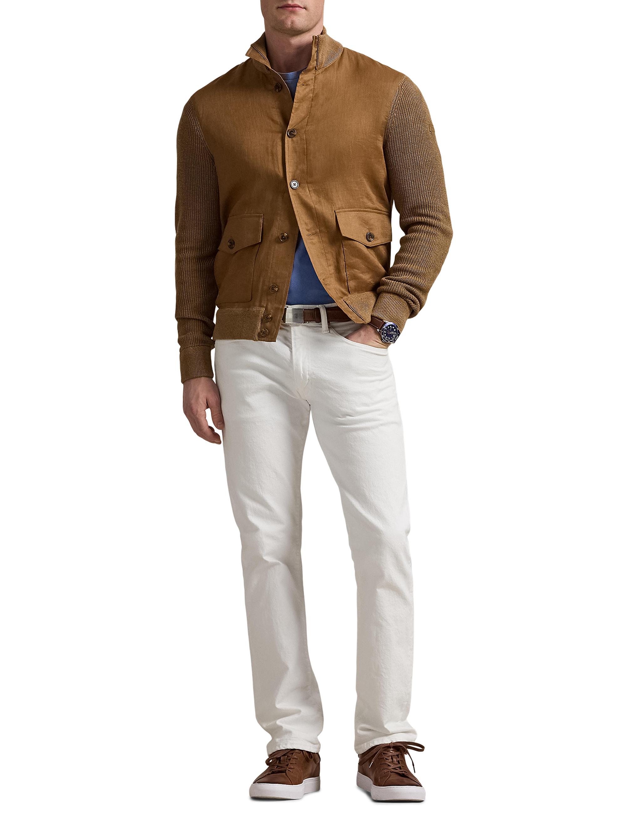 Polo Ralph Lauren Hybrid Linen Cardigan | Saks Fifth Avenue