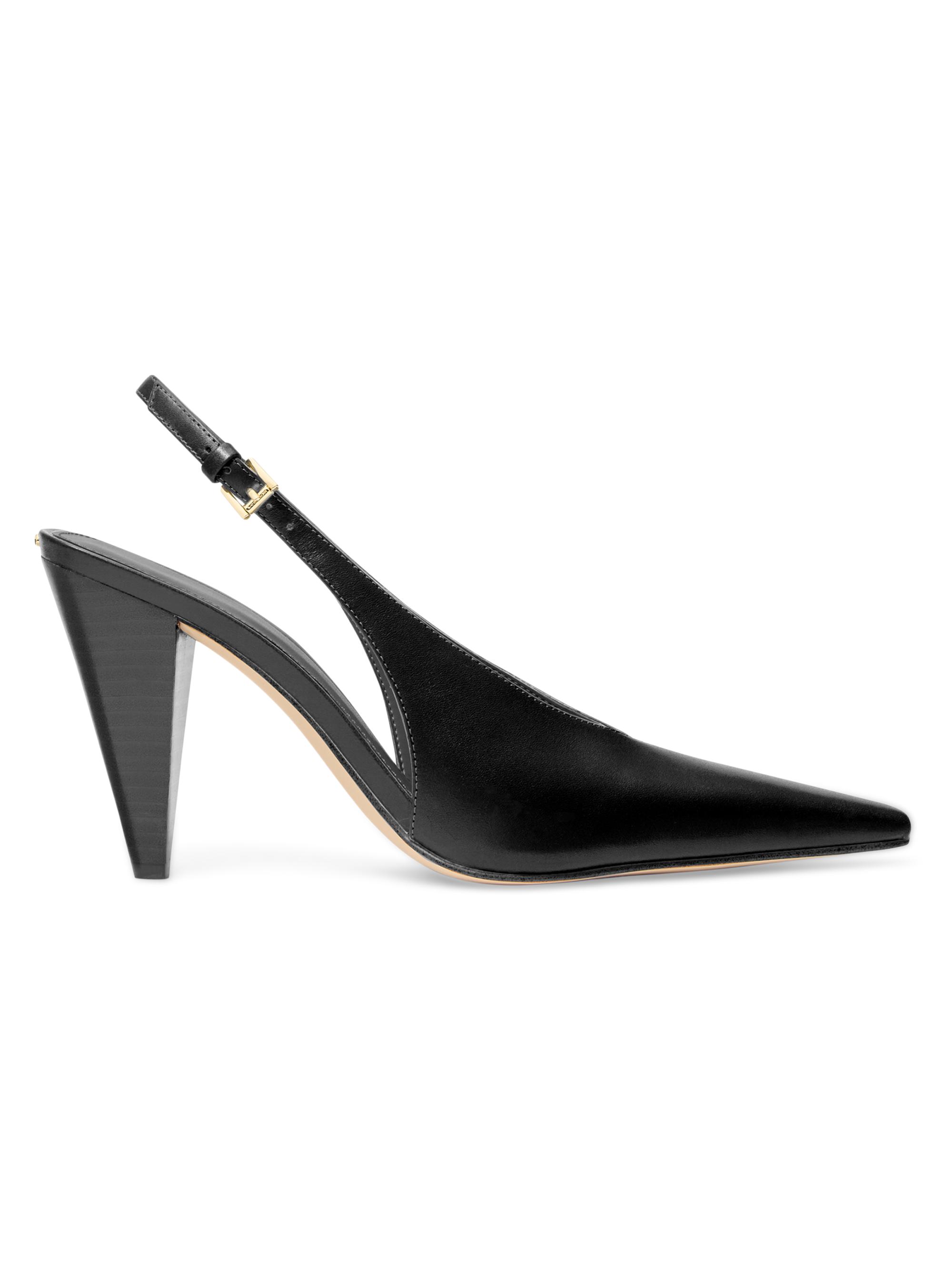 MICHAEL Michael Kors Electra 95MM Leather Pumps | Saks Fifth Avenue