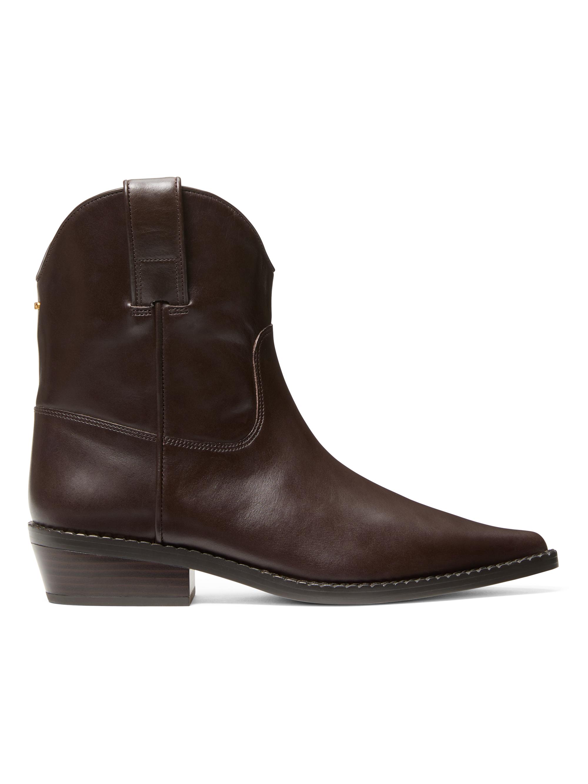 MICHAEL Michael Kors Noemie 40MM Leather Booties | Saks Fifth Avenue