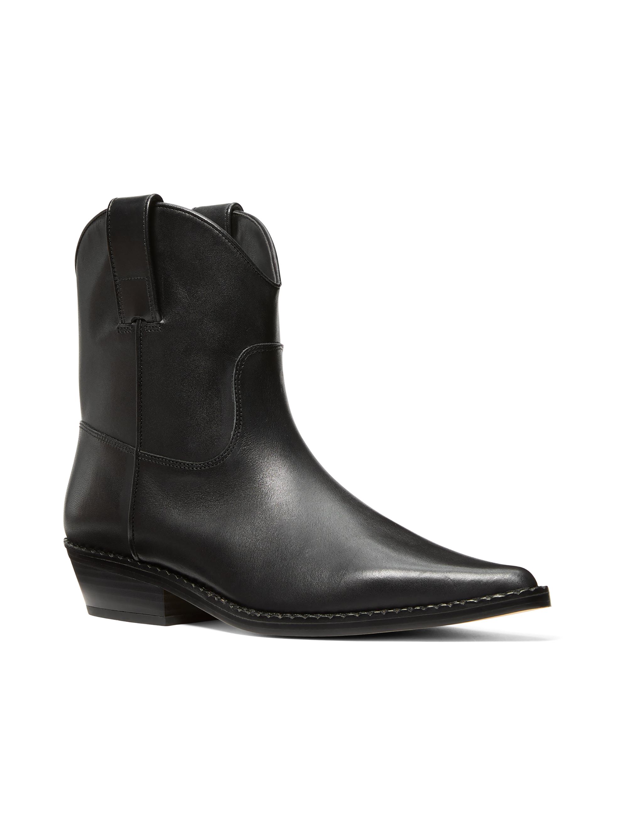 MICHAEL Michael Kors Noemie 40MM Leather Booties | Saks Fifth Avenue