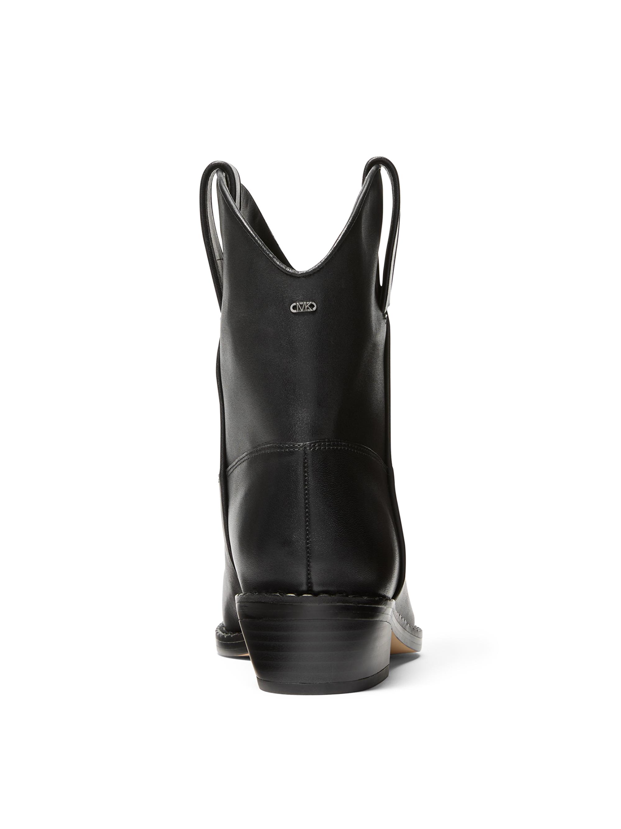 MICHAEL Michael Kors Noemie 40MM Leather Booties | Saks Fifth Avenue