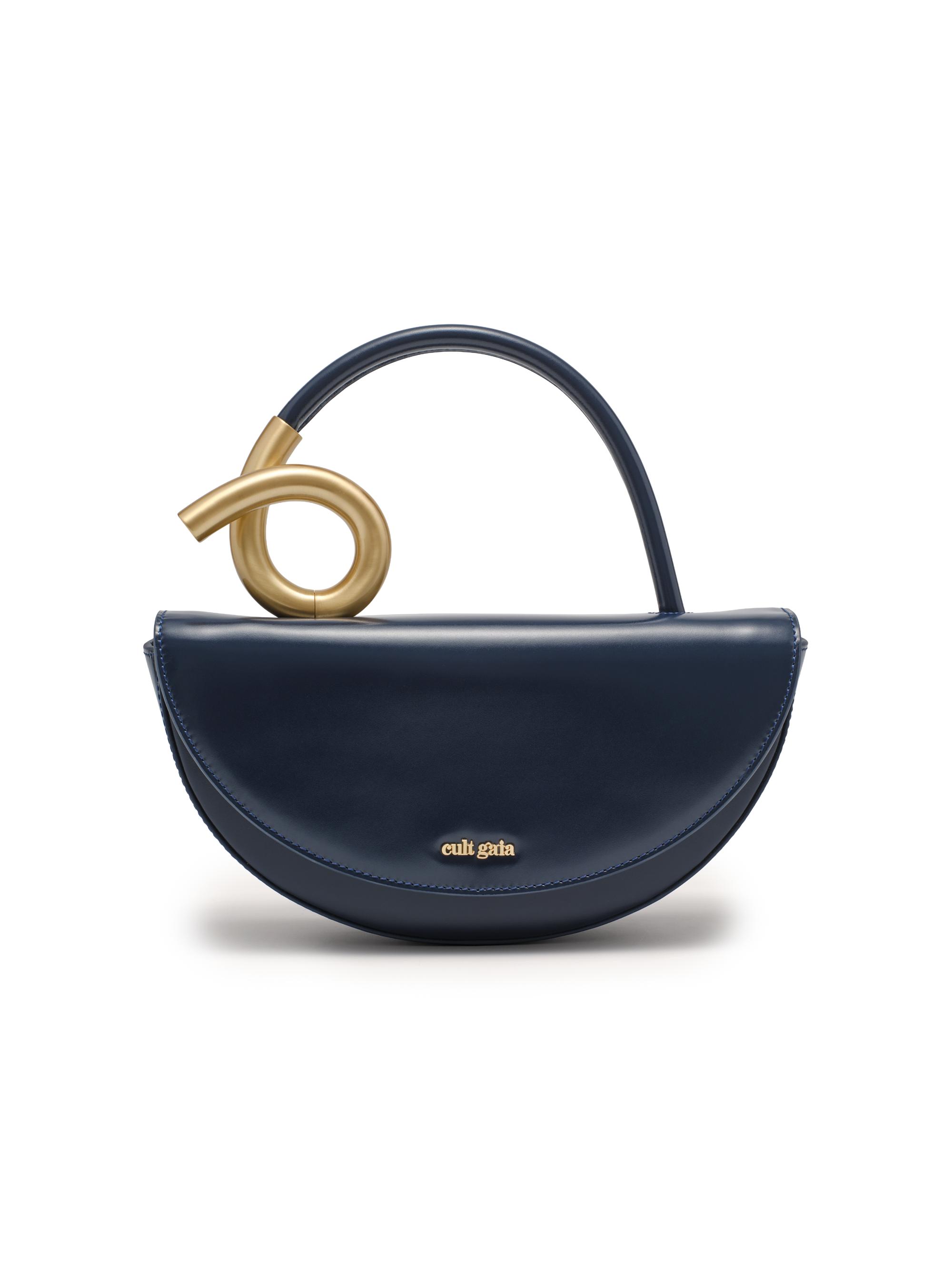 Cult Gaia Azariah Leather Top Handle Bag | Saks Fifth Avenue