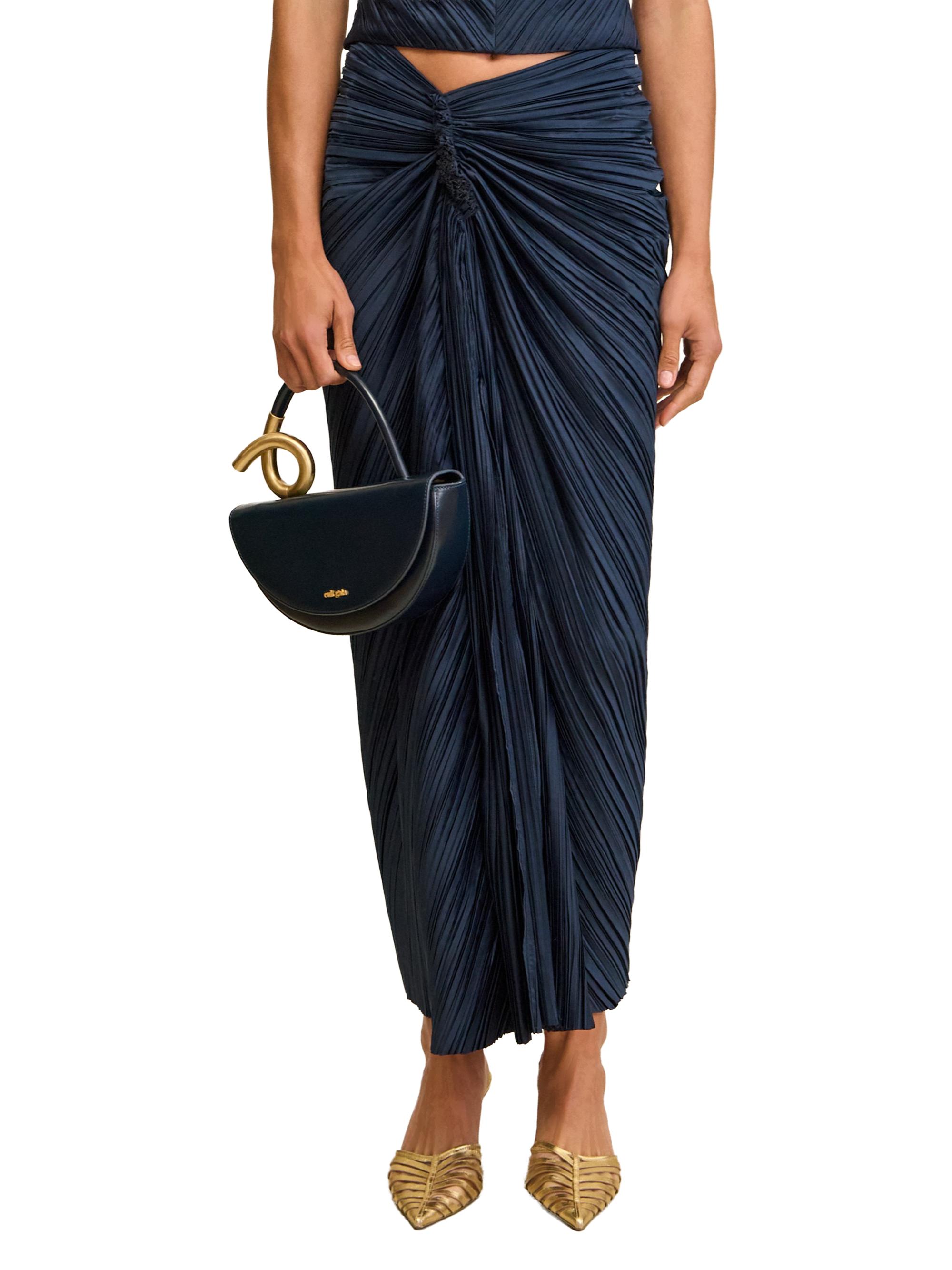 Cult Gaia Azariah Leather Top Handle Bag | Saks Fifth Avenue