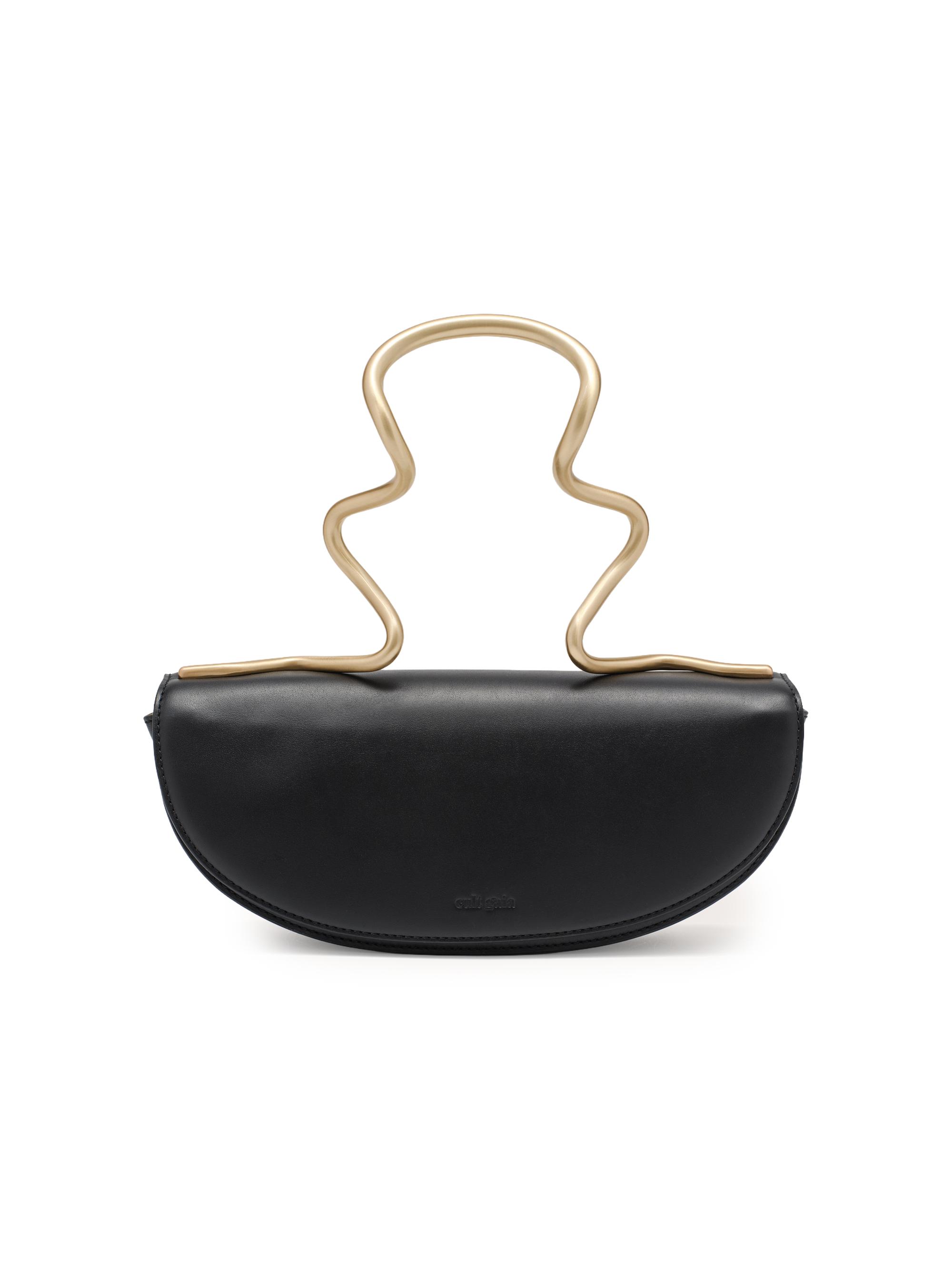 Cult Gaia Women's Ilaria Leather Top Handle Bag - Black