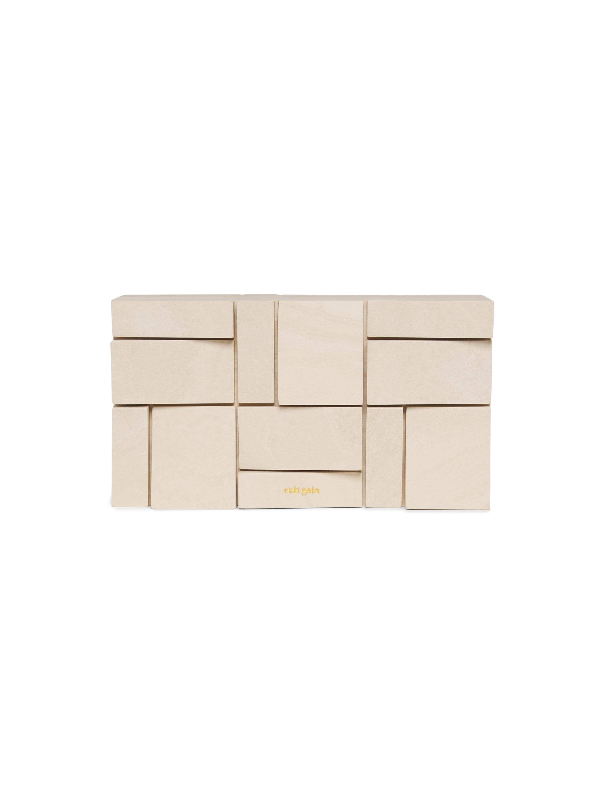 Cult Gaia Women's Galleria Clutch - Travertine