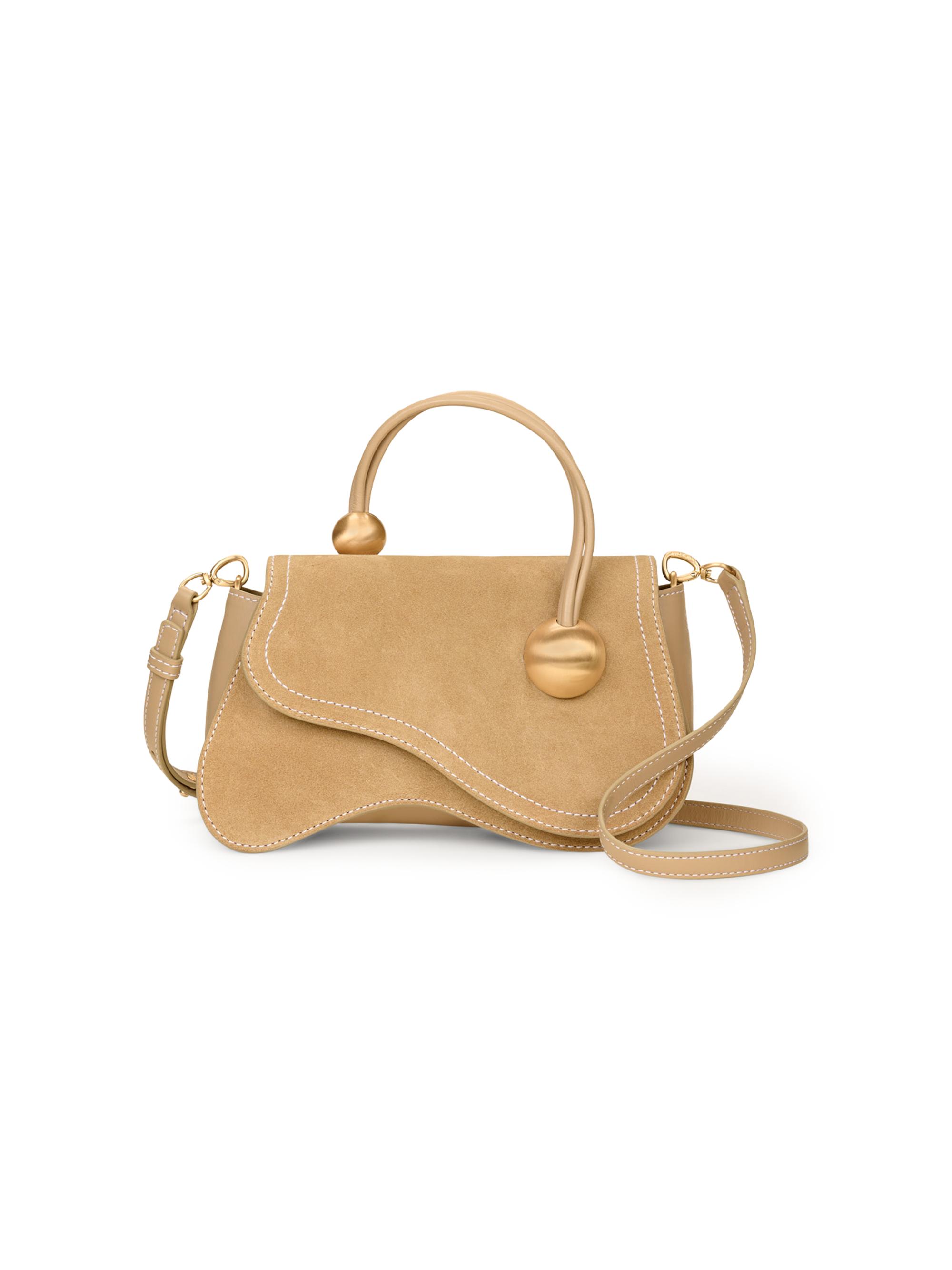 Marni Trunk Mini Logo-Embossed Leather Bag | Saks Fifth Avenue
