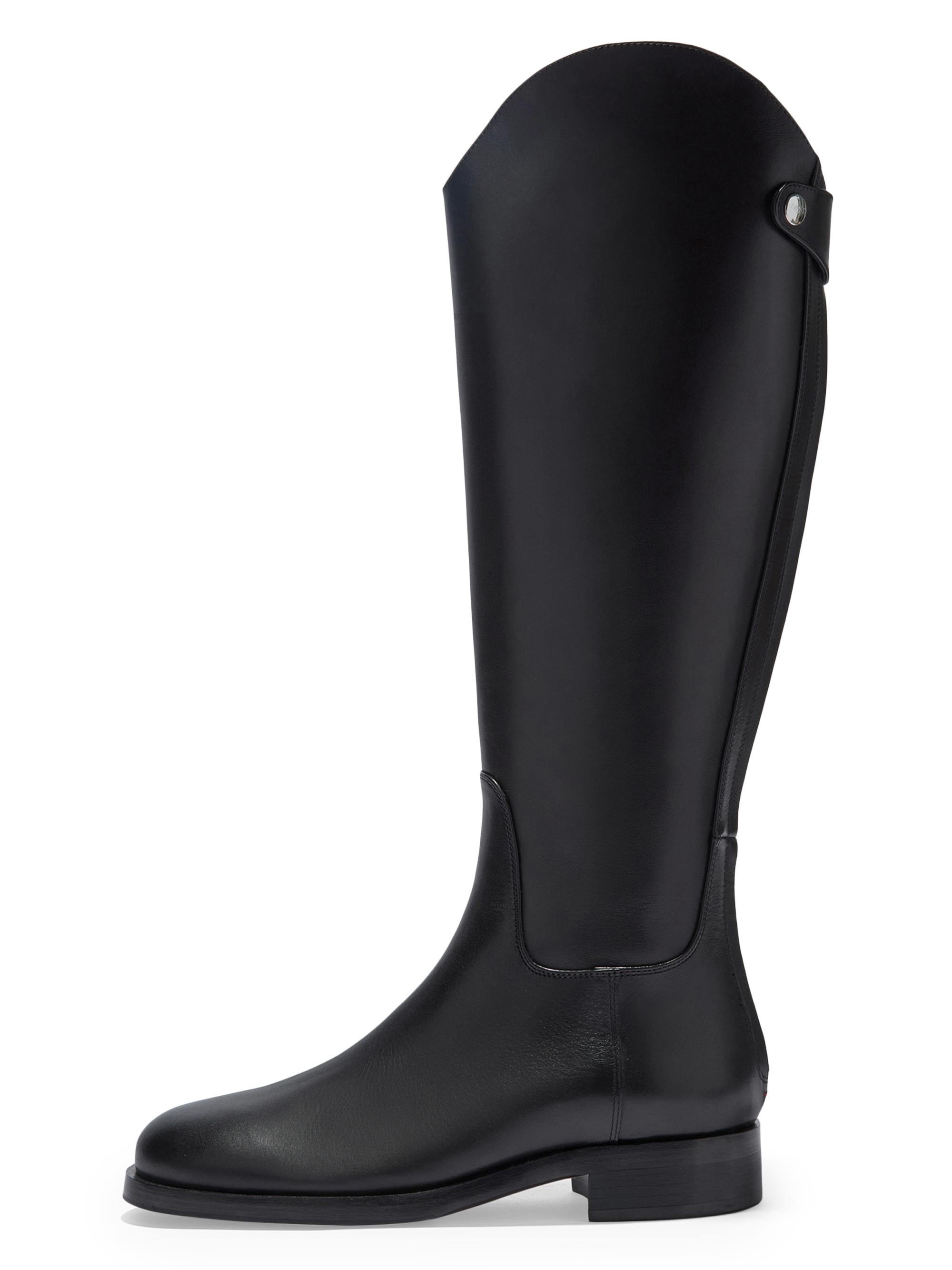 aeyde Women's Hector Leather Knee-High Boots - Black