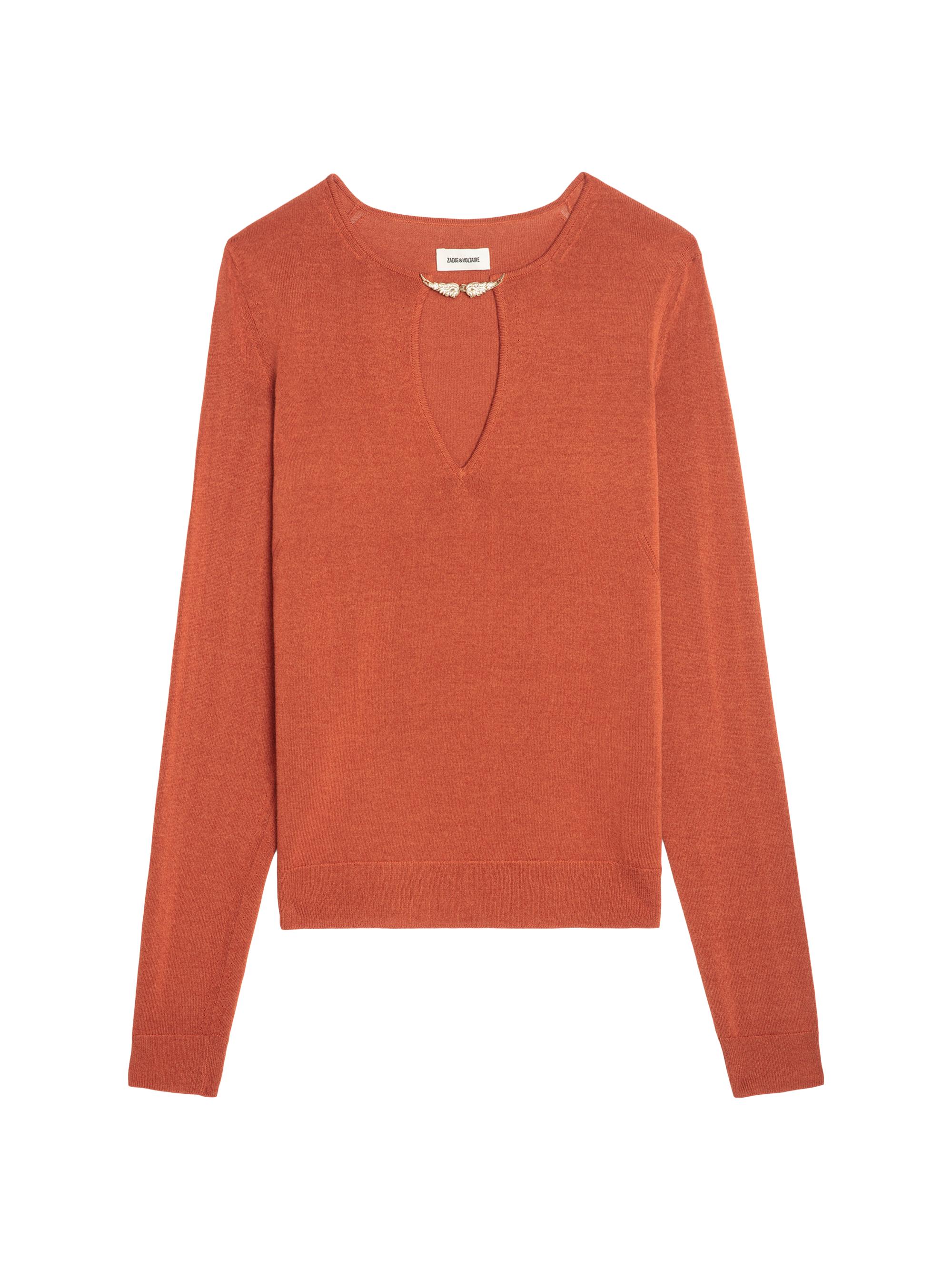 Zadig & Voltaire Women's Sayan Vico Keyhole Sweater - Sienna