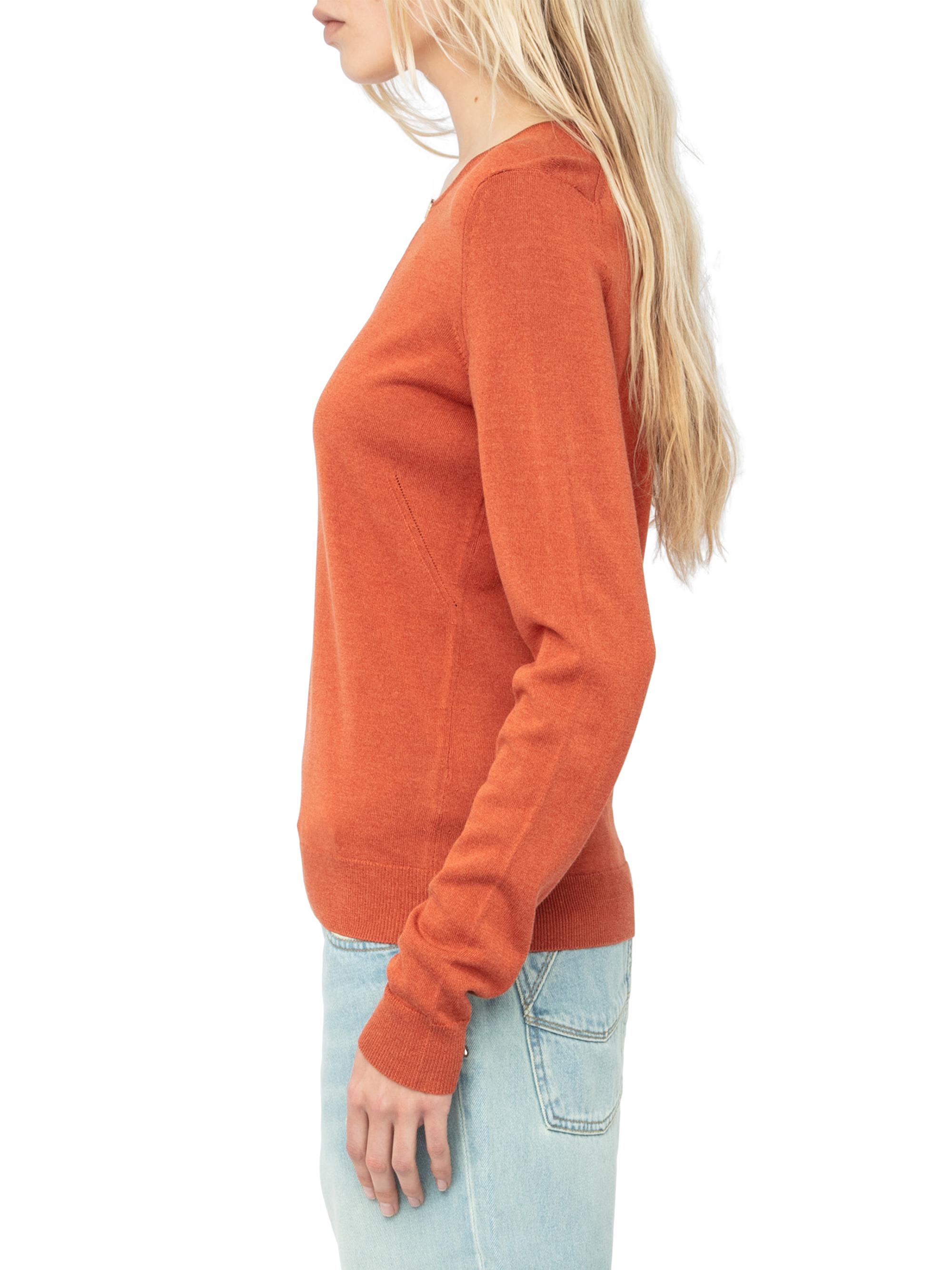 Zadig & Voltaire Sayan Vico Keyhole Sweater | Saks Fifth Avenue