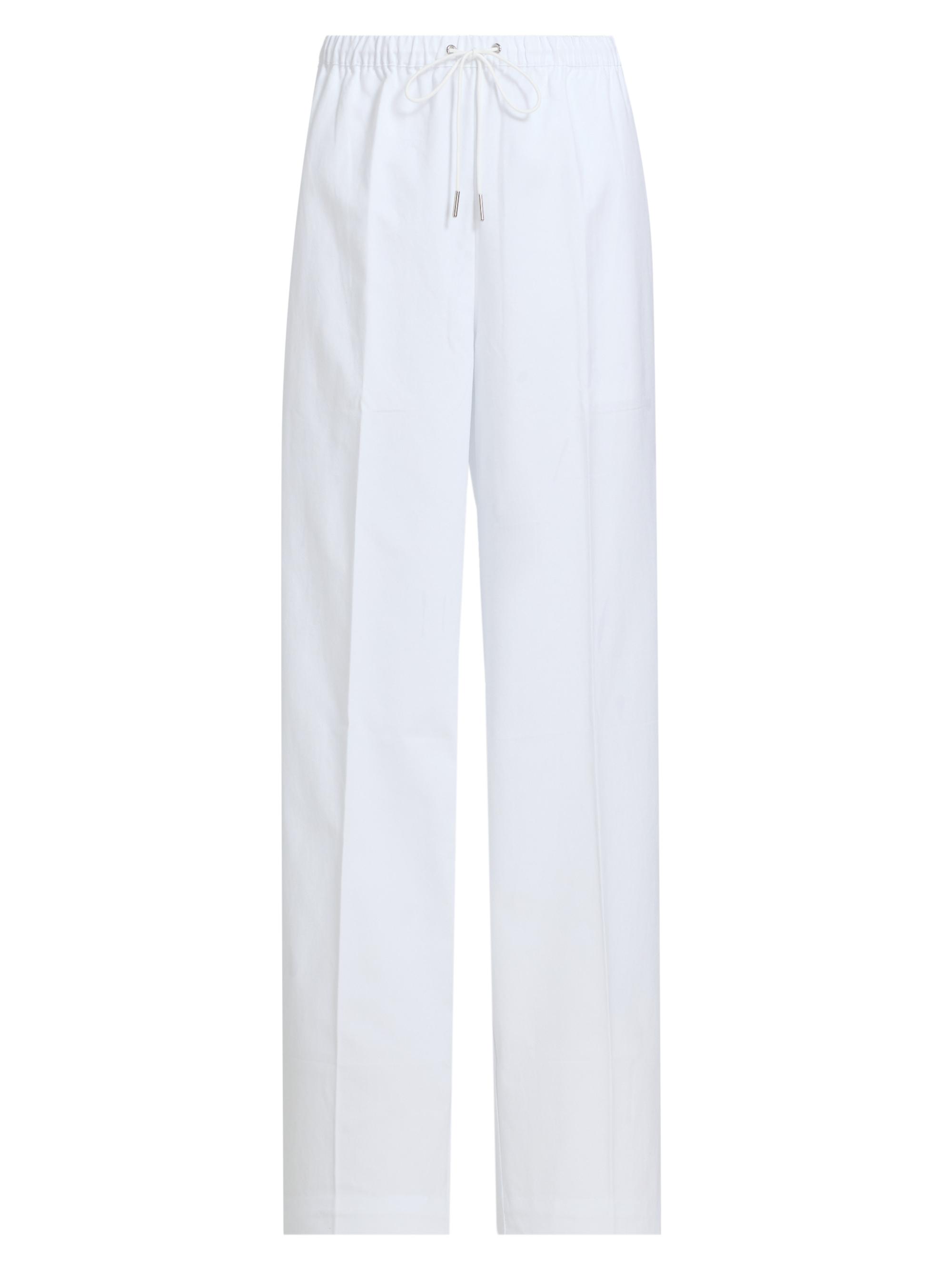 Jenni Kayne Women's Paloma Cotton Oxford Pants - White