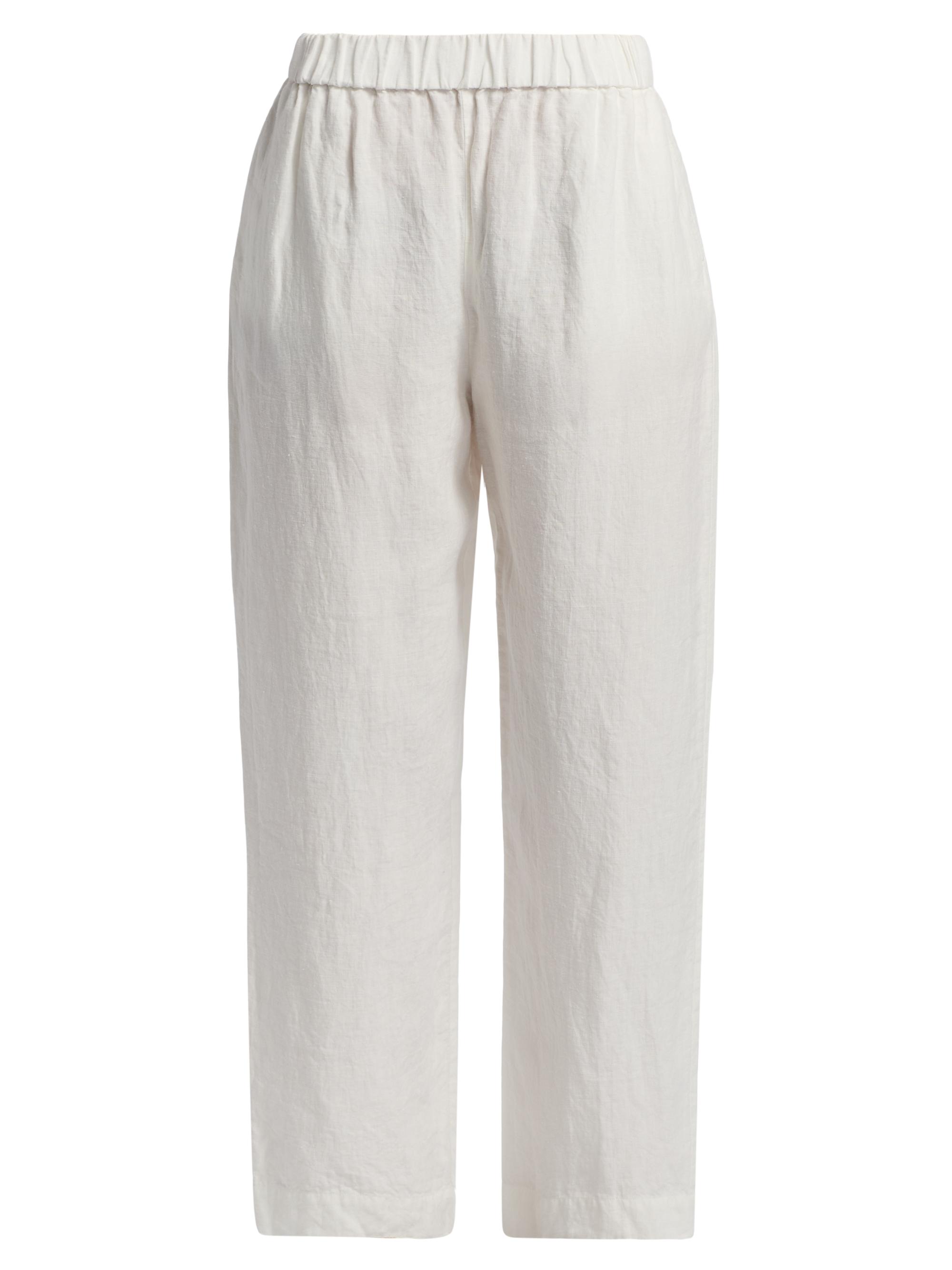 Jenni Kayne Women's Logan Relaxed Linen Pants -