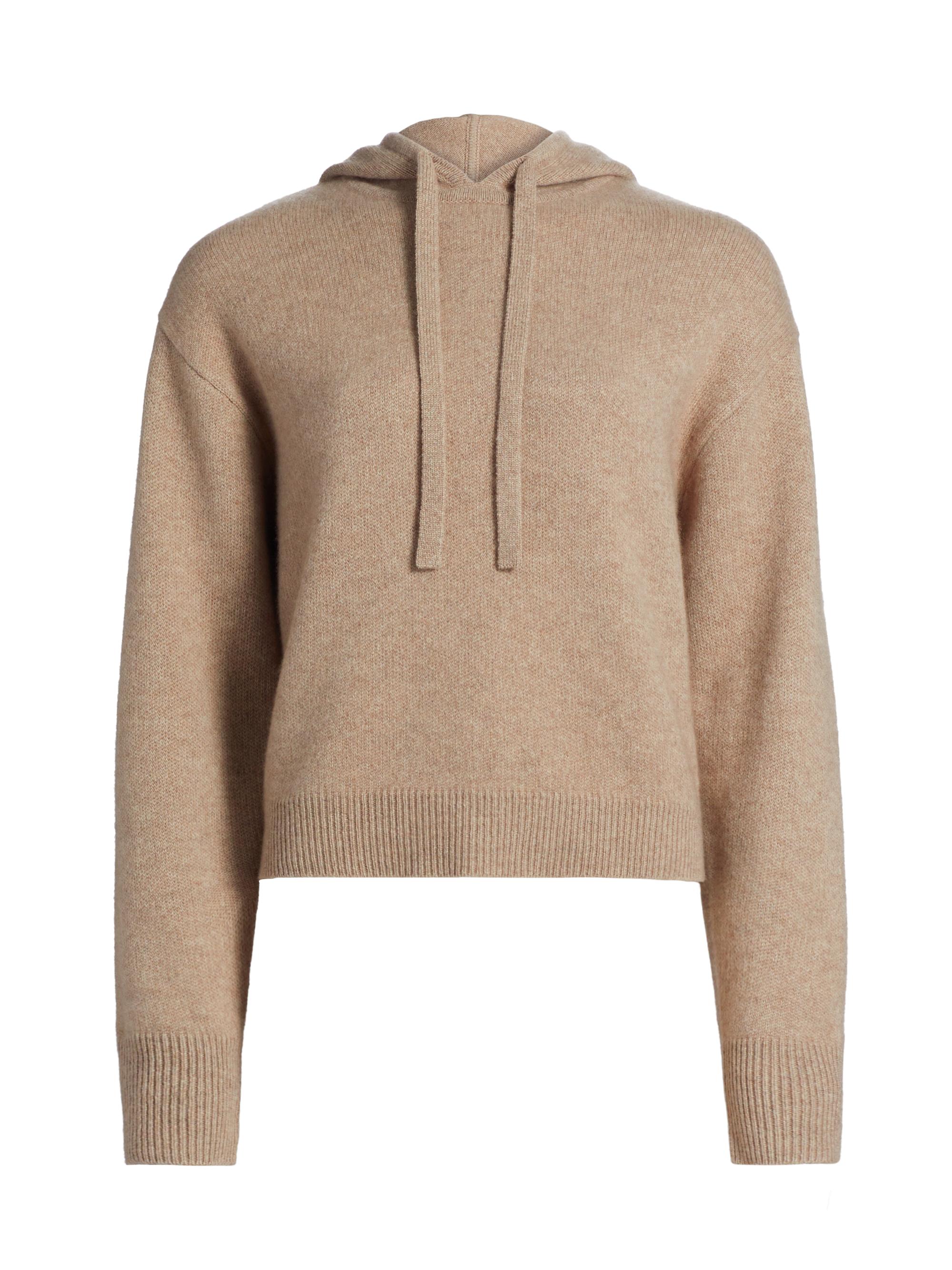 Guest in Residence Women's Collegiate Cashmere Drop Shoulder Hoodie - Taupe