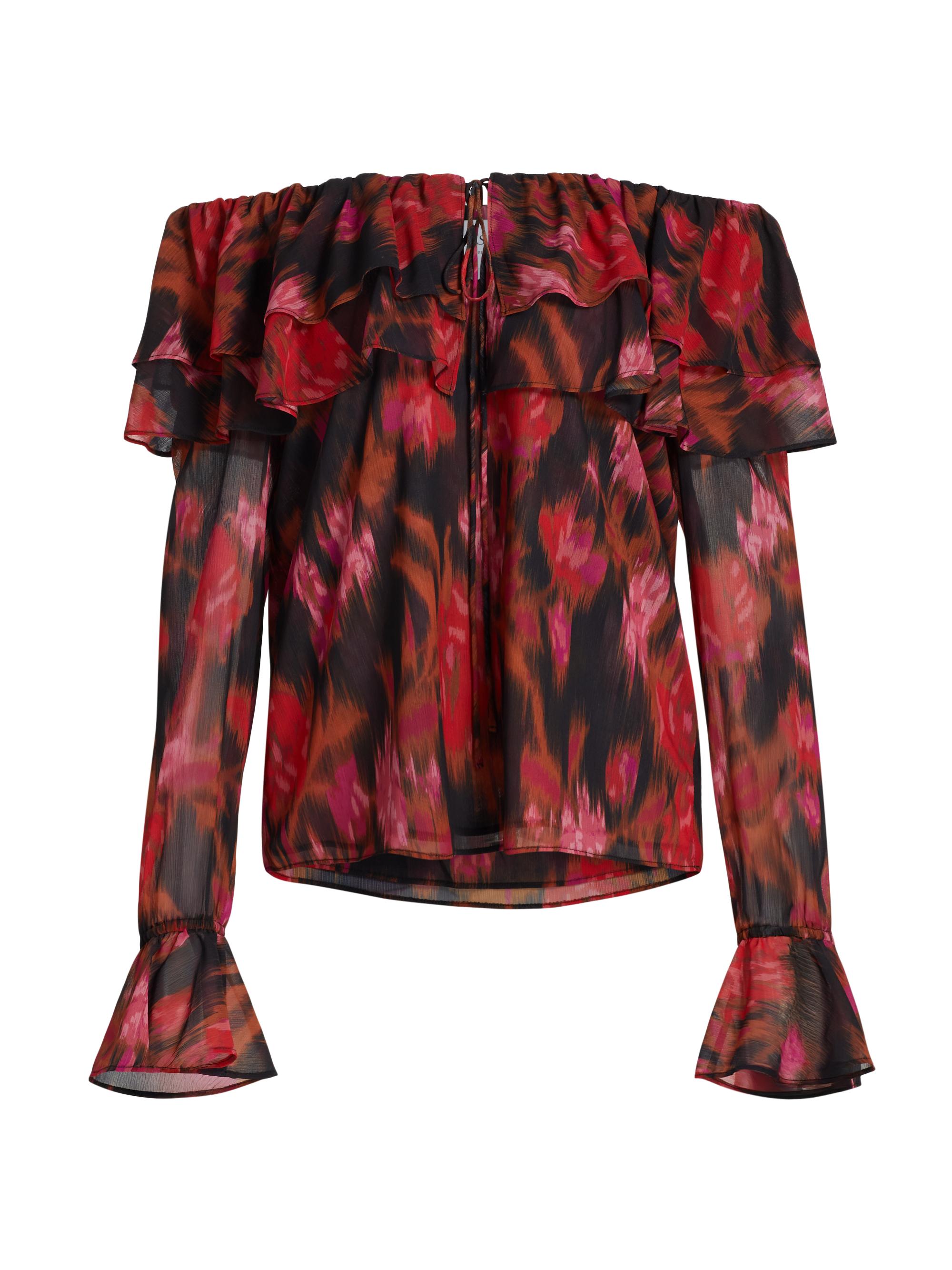 Misa Los Angeles Women's Patsy Floral Off-the-Shoulder Top - Blur Floral