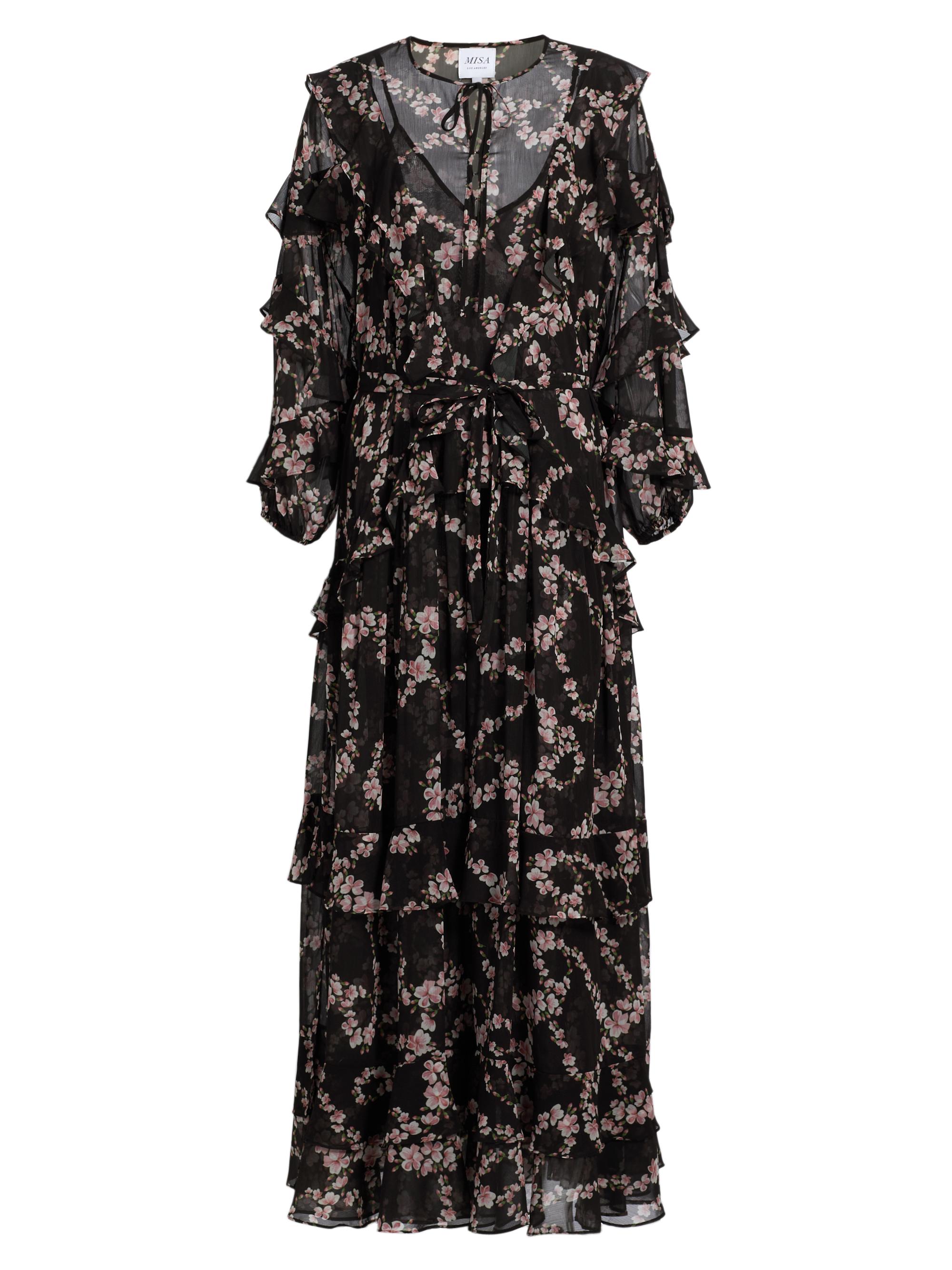 Misa Los Angeles Jill Printed Chiffon Maxi Dress | Saks Fifth Avenue