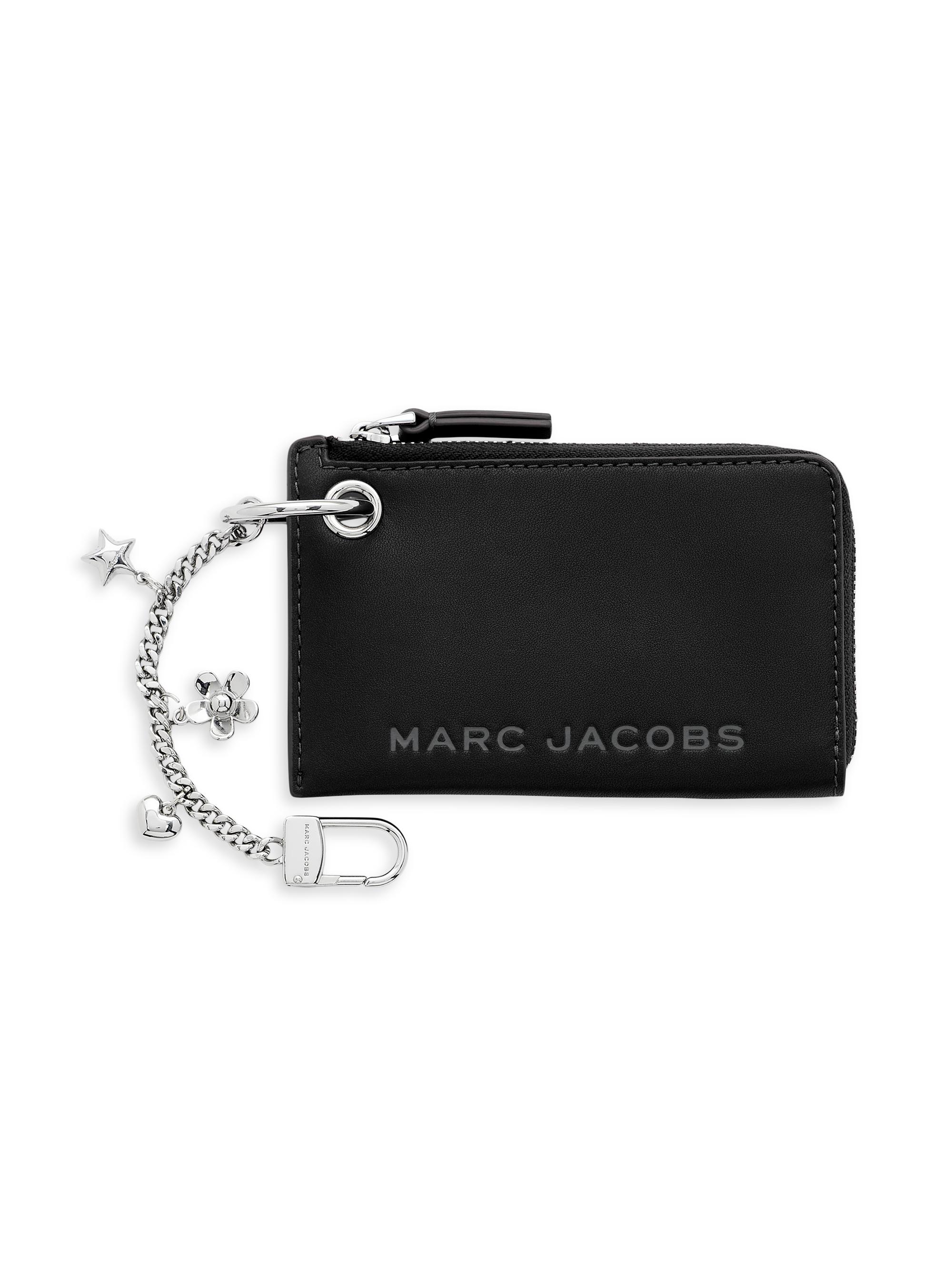 Marc Jacobs Women's Leather Charm Wallet - Black