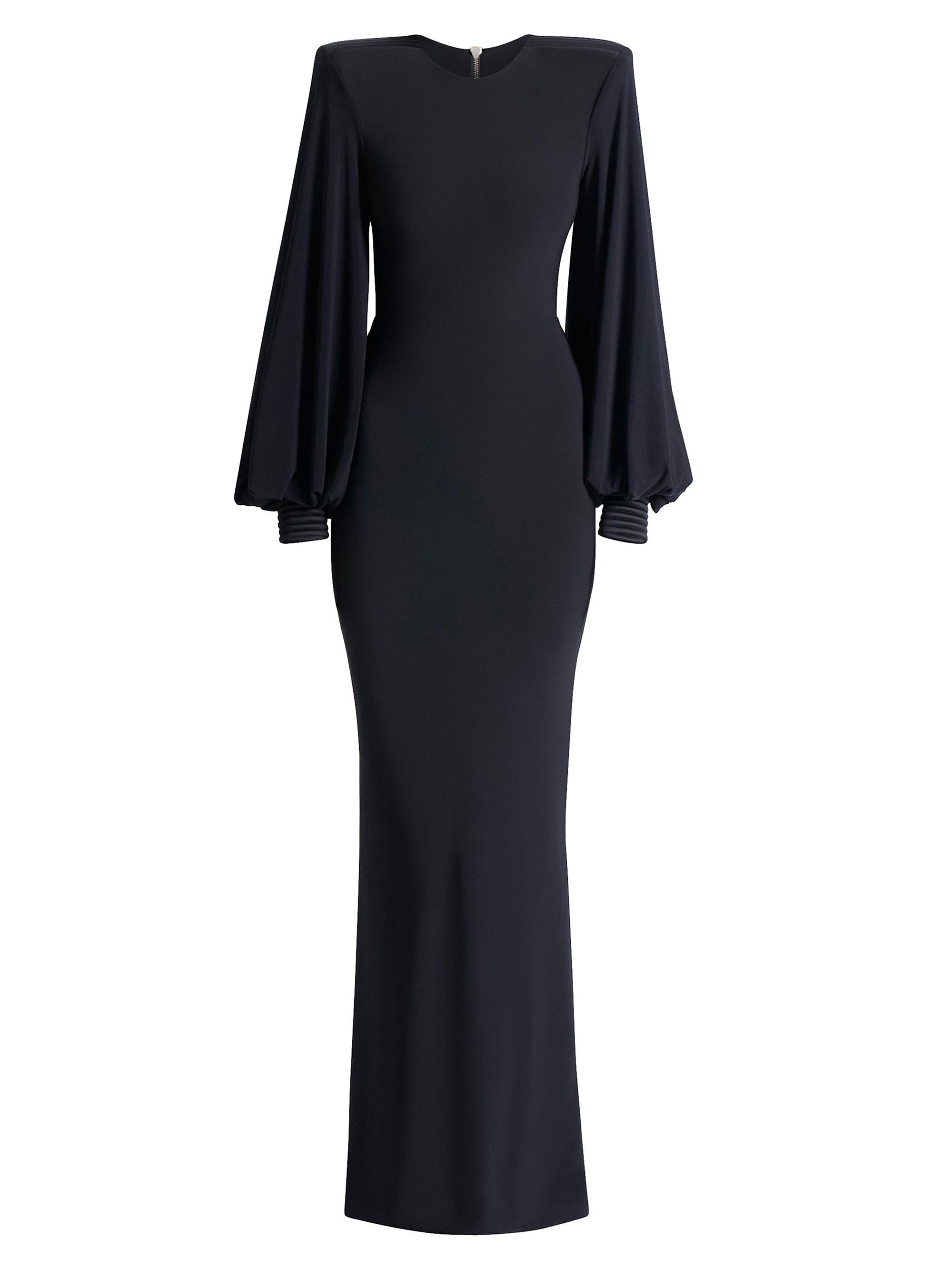 Zhivago Women's The Tower Stretch-Jersey Body-Con Gown - Black