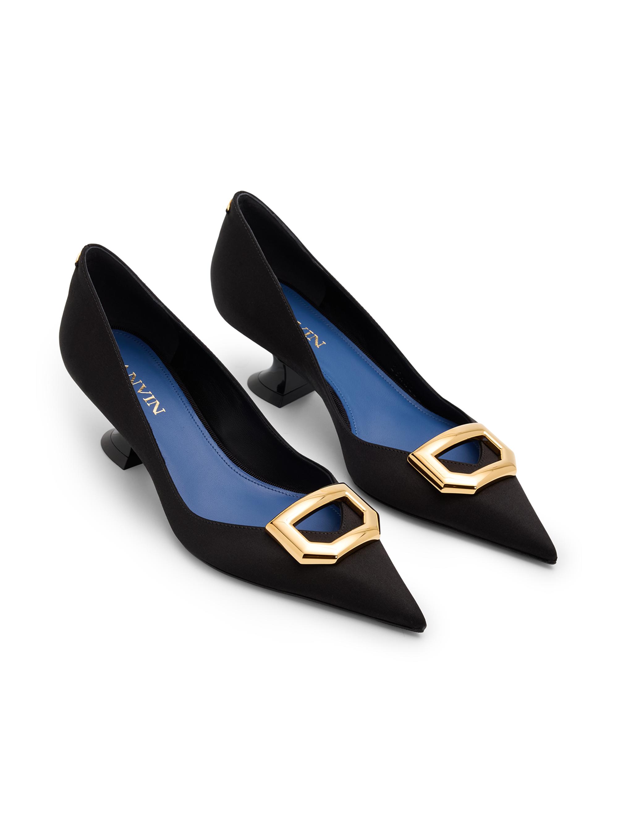 Lanvin Midnight Step 50MM Sculptural Pumps | Saks Fifth Avenue