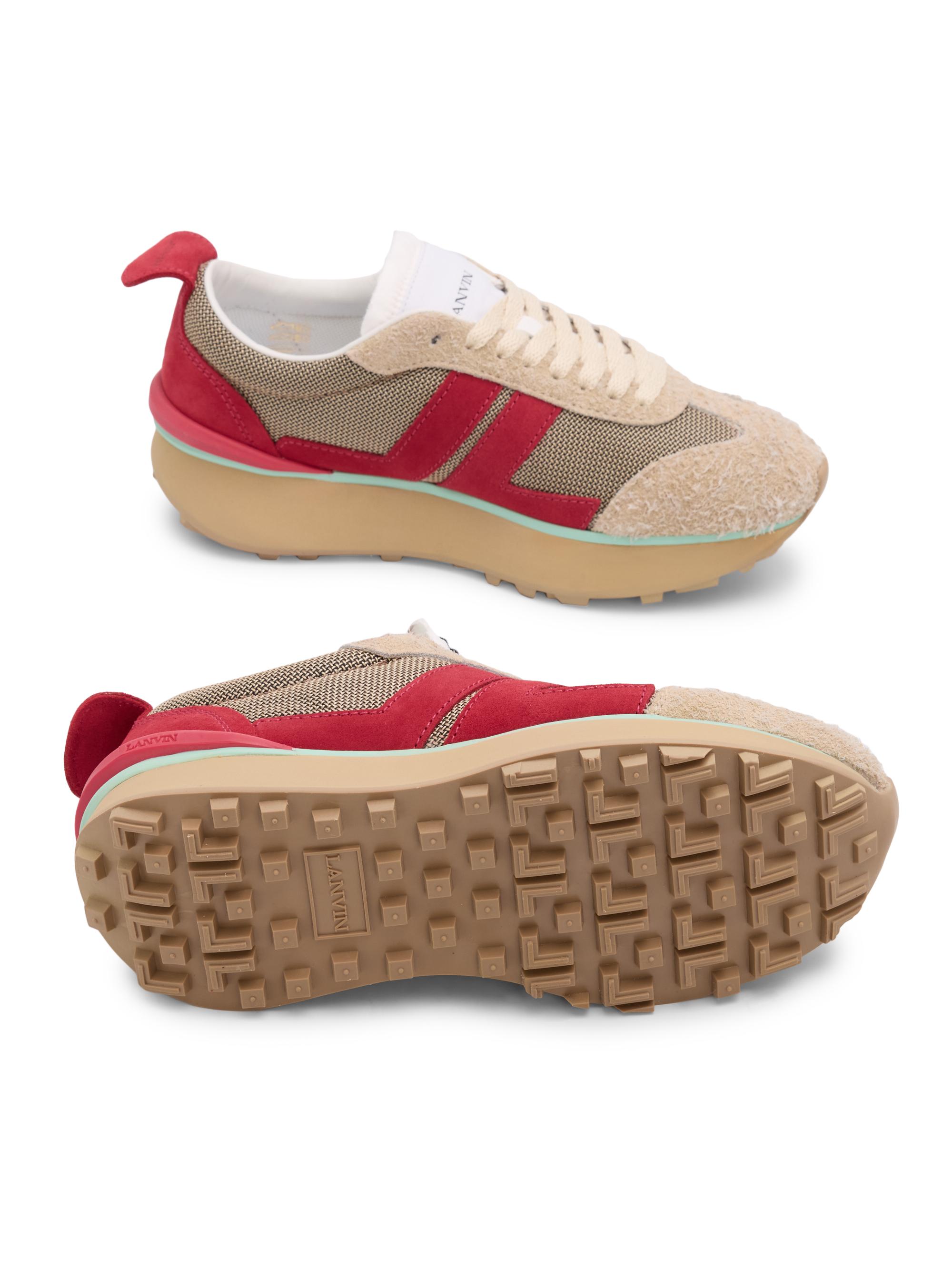 Lanvin Bumper 2.0 Suede Low-Top Sneakers | Saks Fifth Avenue