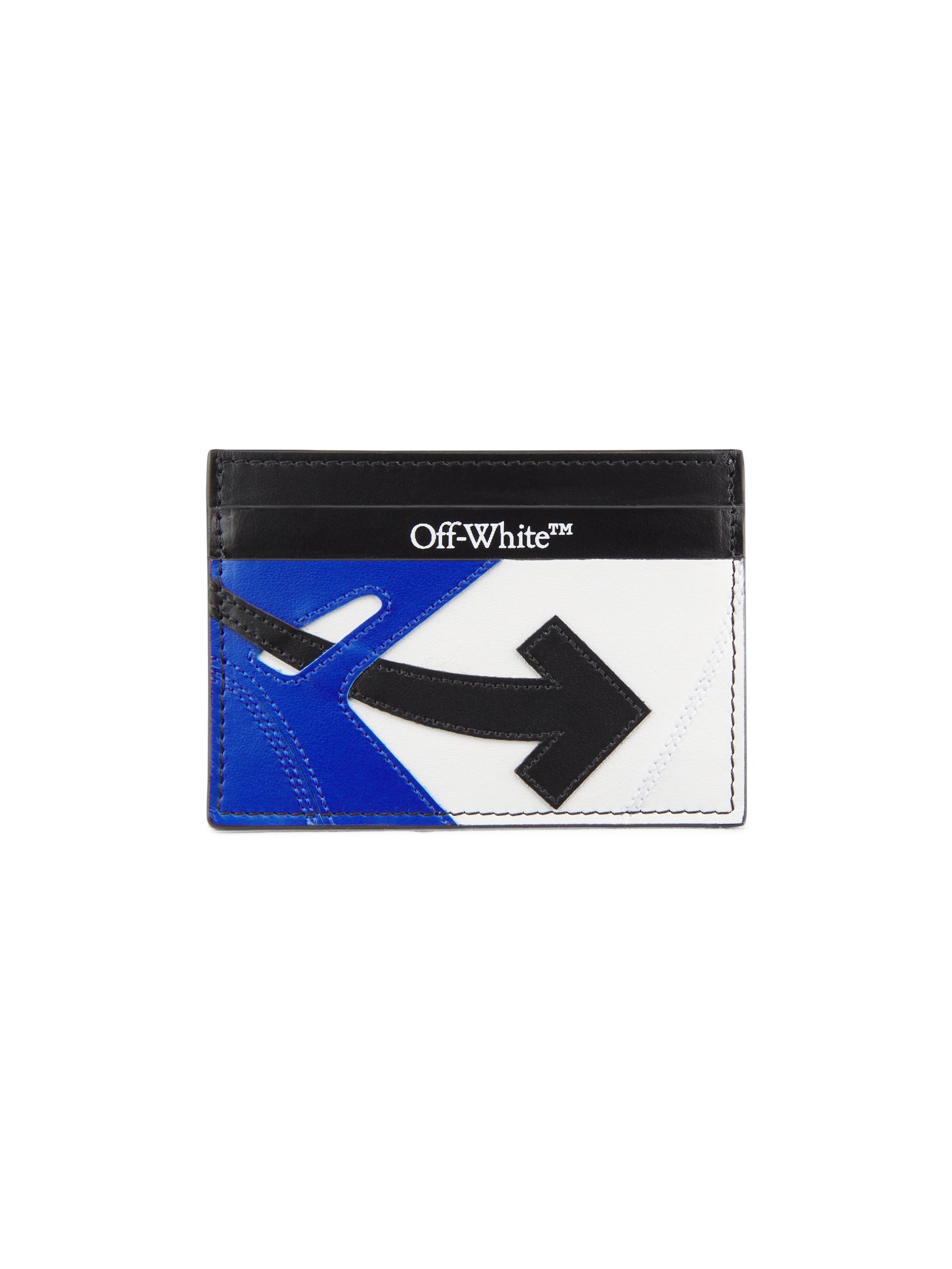 Off-White Men's OOO Sneaker Card Case - Black Navy Blue