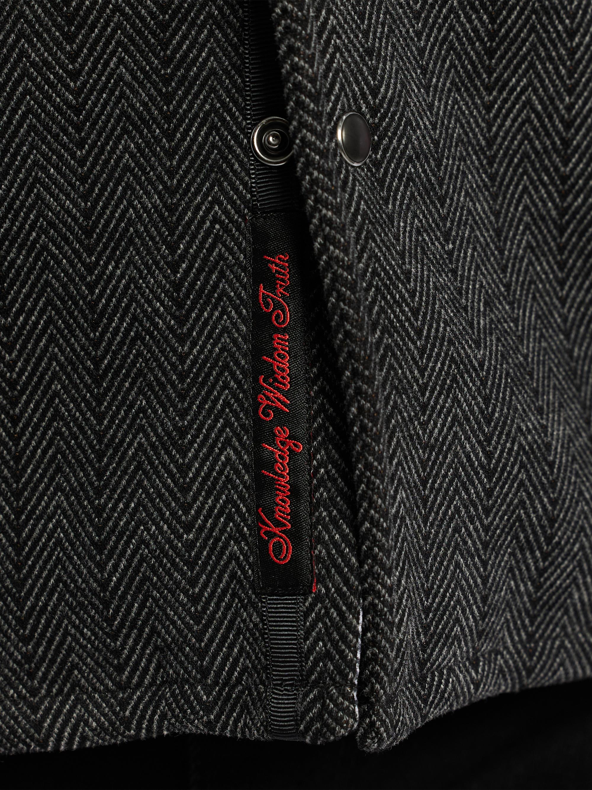 Robert Graham Men's Wylie Plaid Shirt Jacket - Black | Thumbnail 6