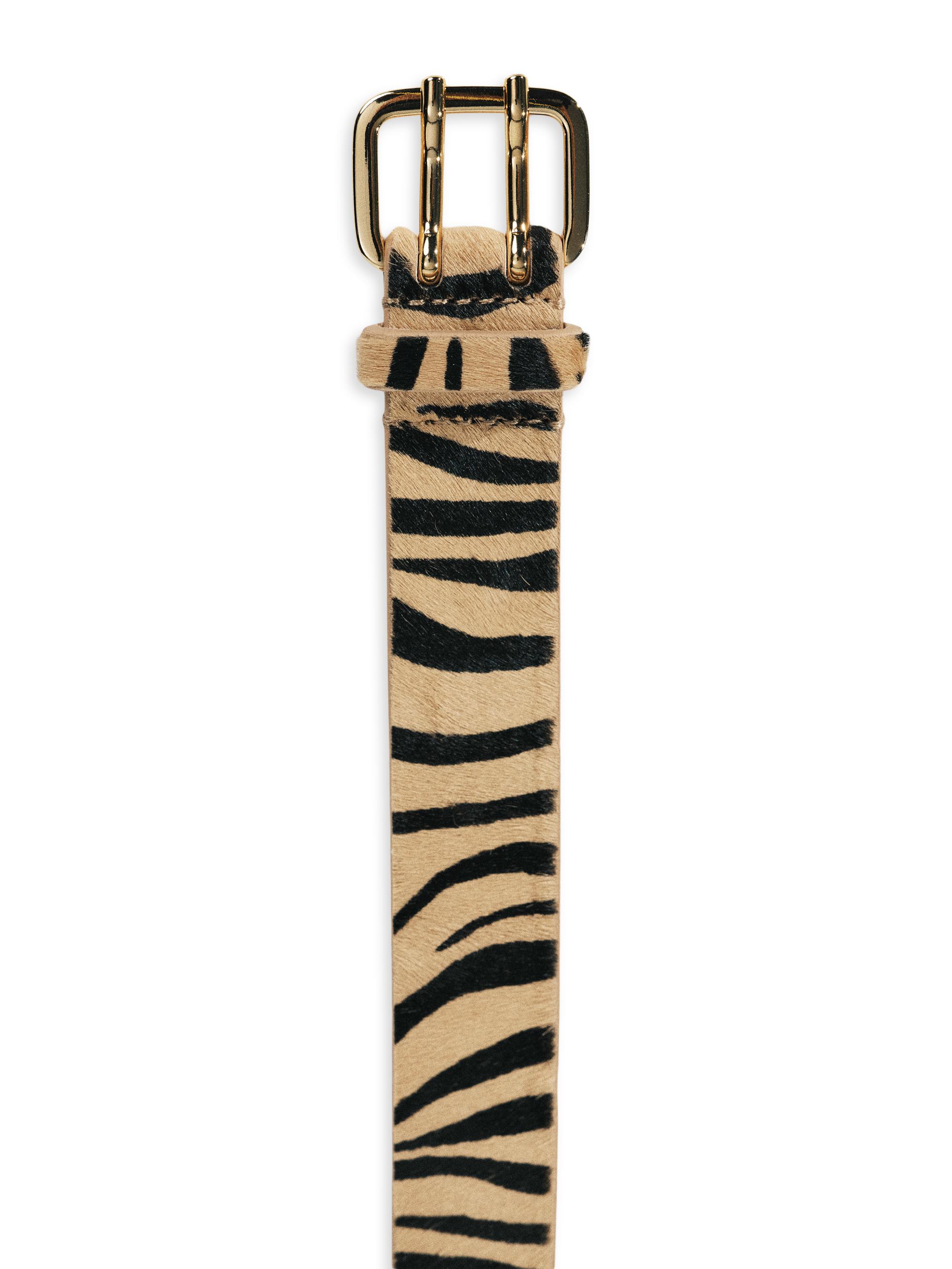 Déhanche Mini Hutch Animal-Printed Pony Hair Belt | Saks Fifth Avenue