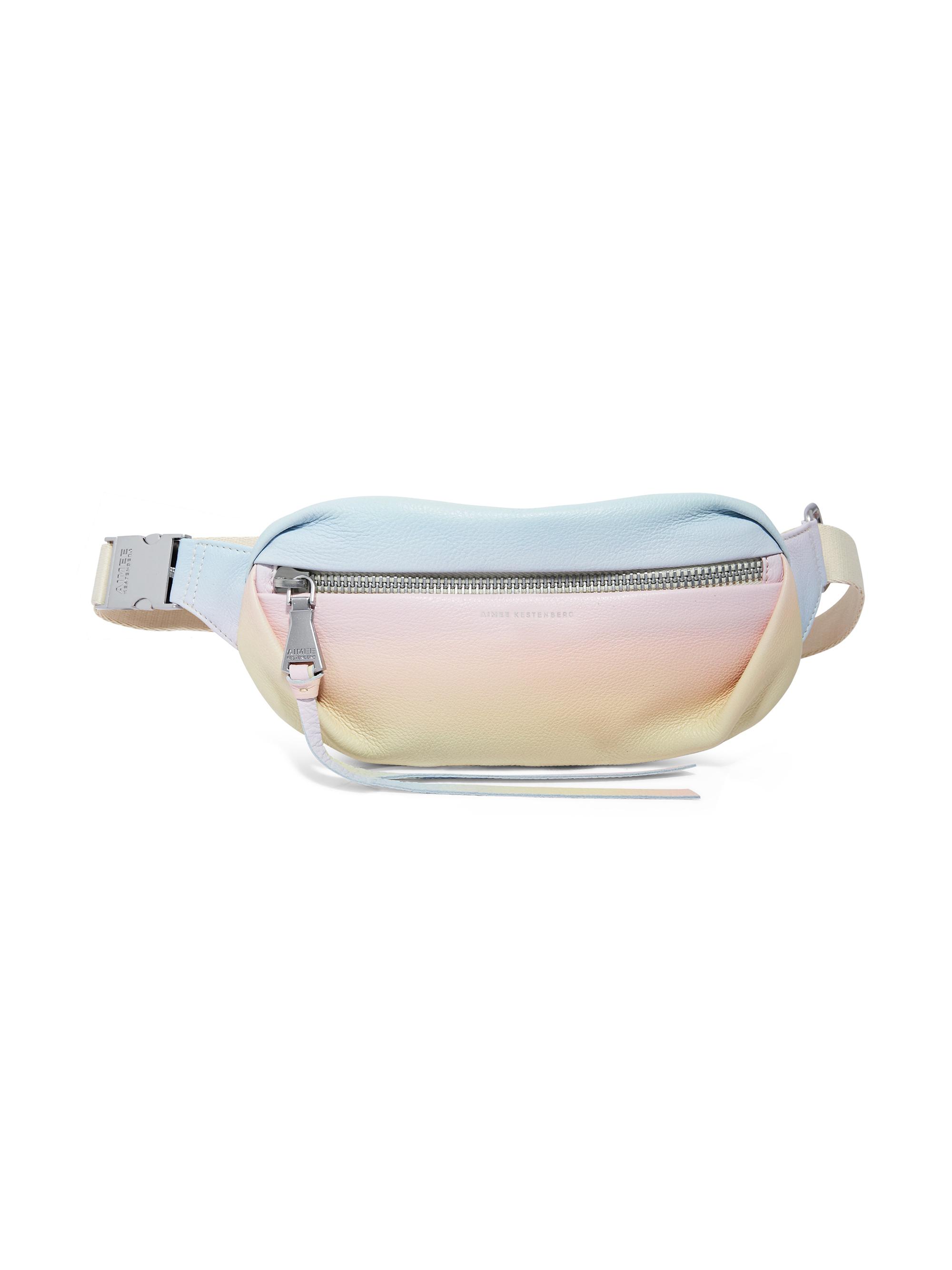 Aimee Kestenberg Women's Milan Leather Bum Bag - Macaron Ombre