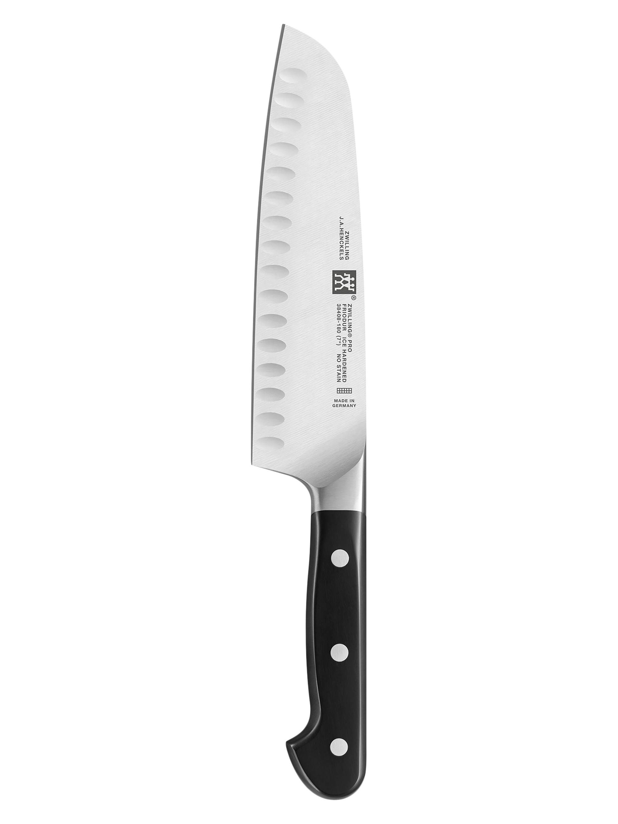 ZWILLING J.A. Henckels Pro Hollow Edge Santoku Knife - Stainless Steel