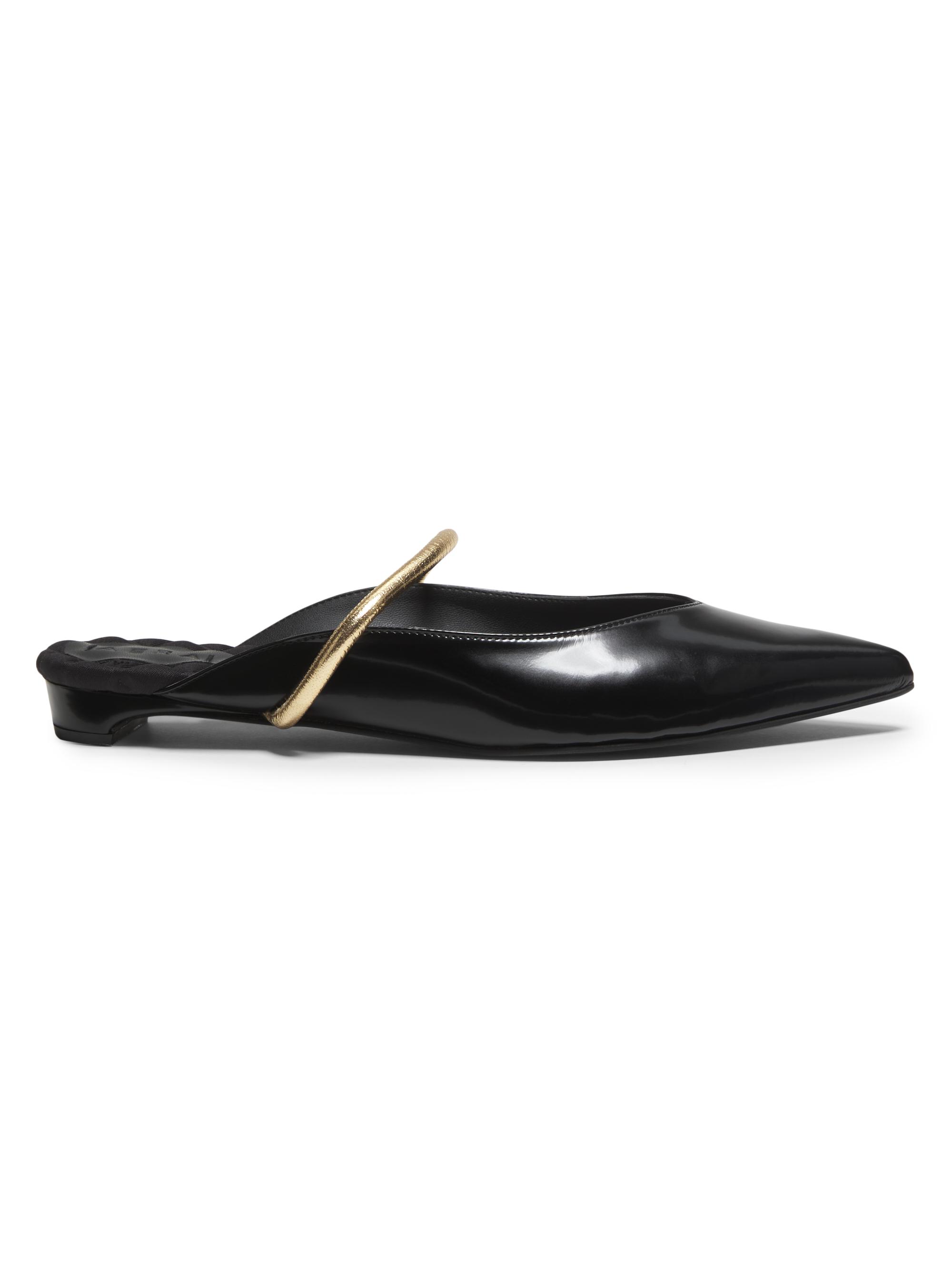 AERA Women's Vegan Point-Toe Mules - Black