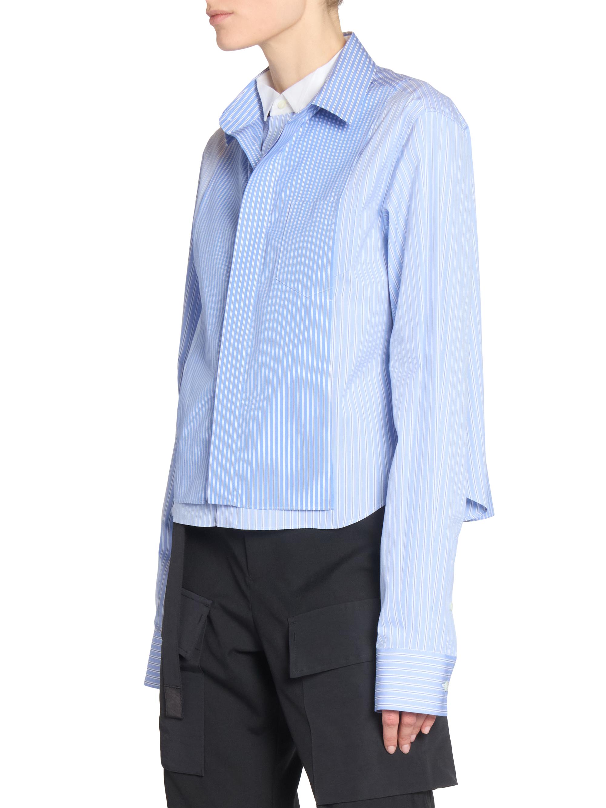 トップス sacai Overlay shirt Sacai Tops, T-Shirts & Blouses Online Australia | Parlour X