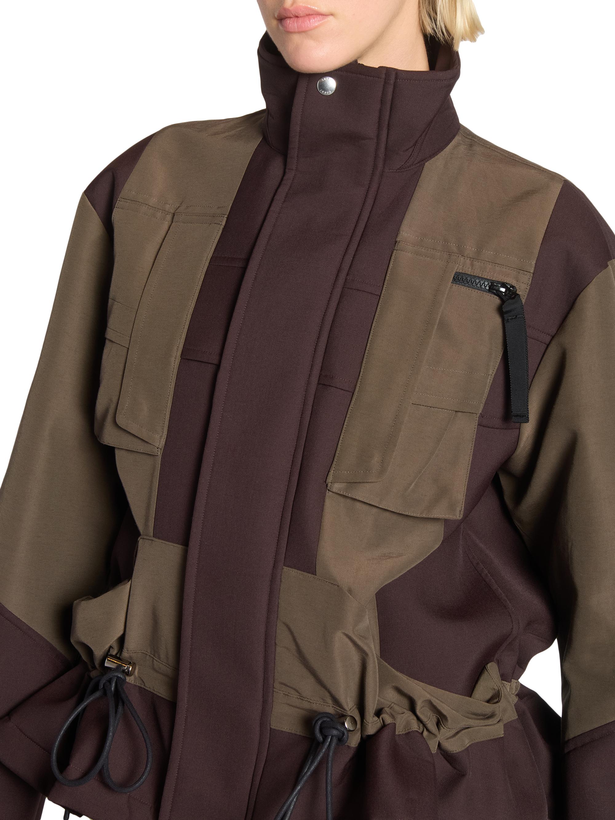 Sacai Colorblocked Blouson Jacket | Saks Fifth Avenue